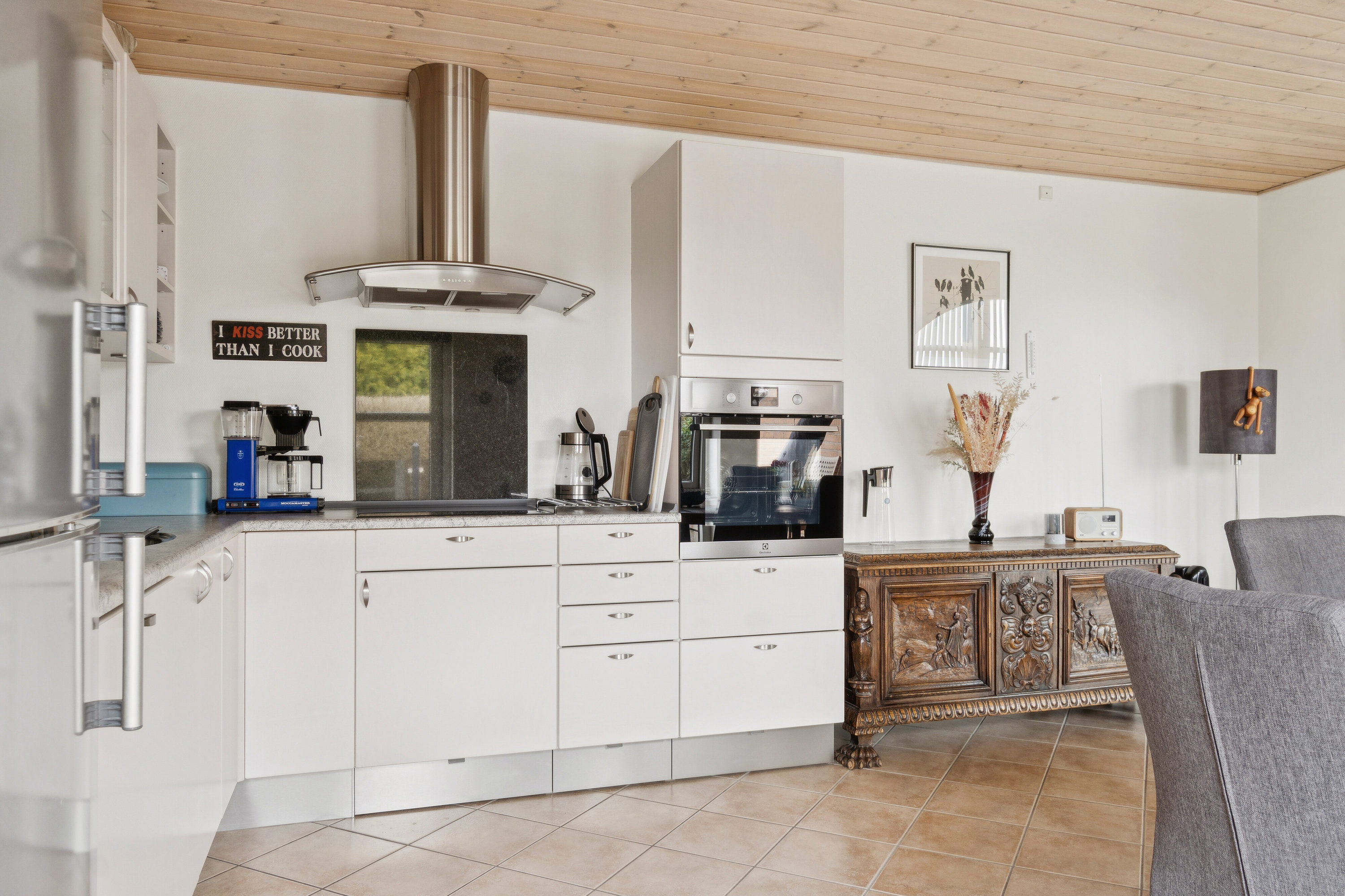 Fremhævet køkken billede i fuldskærmstilstand. Billede af Brinken 121, Mogenstrup, 4700 Næstved