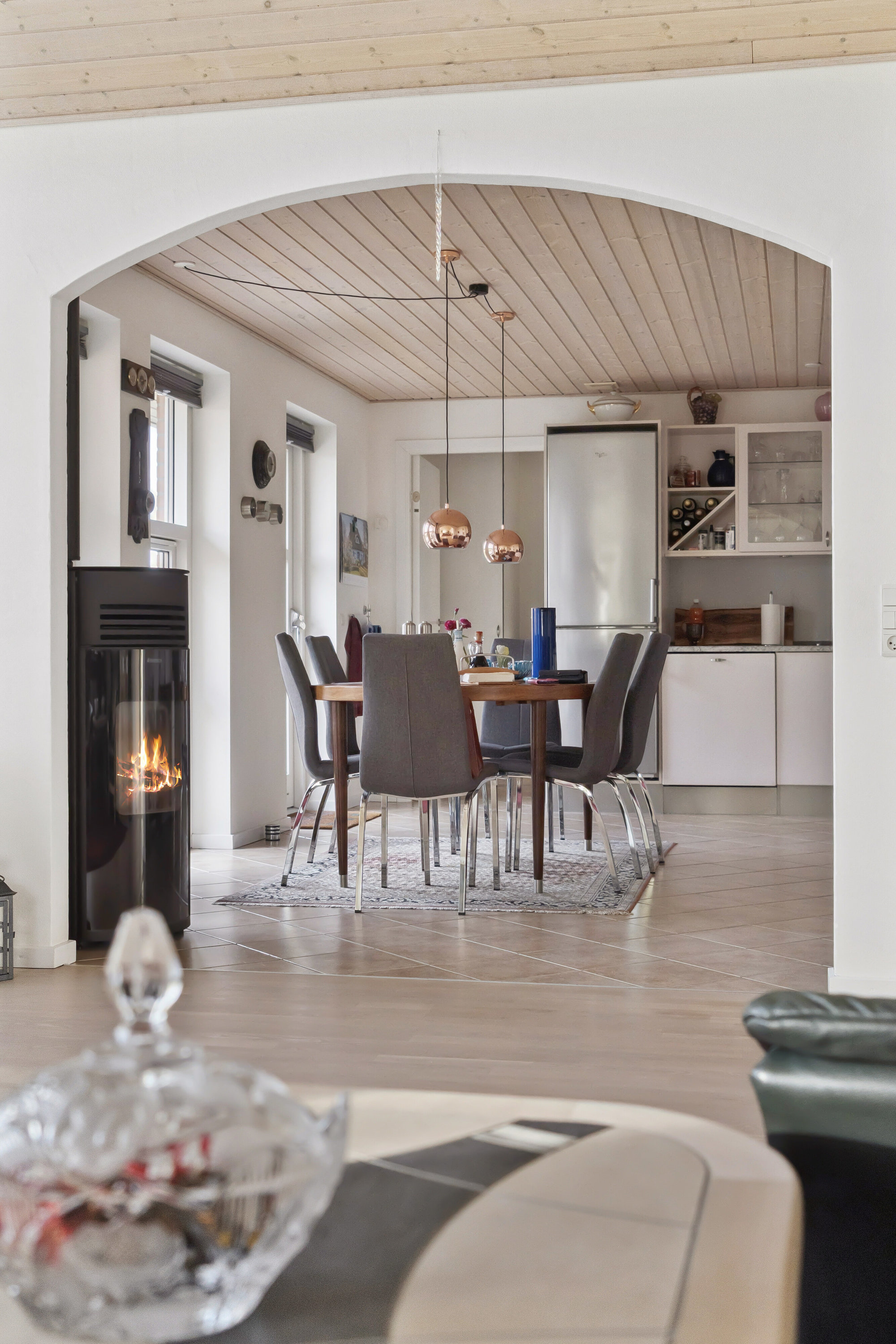 Fremhævet stue billede i fuldskærmstilstand. Billede af Brinken 121, Mogenstrup, 4700 Næstved