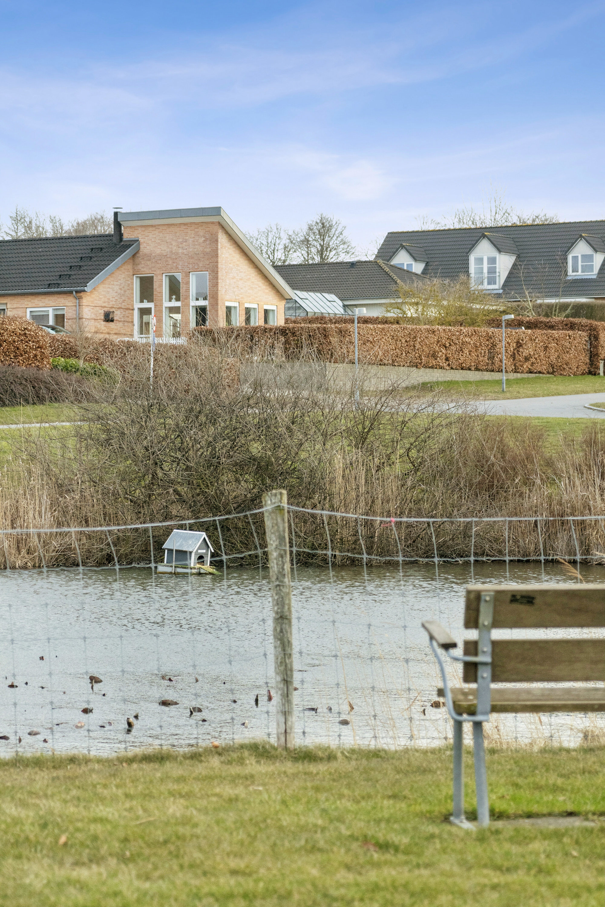 Fremhævet udendørs billede i fuldskærmstilstand. Billede af Brinken 121, Mogenstrup, 4700 Næstved