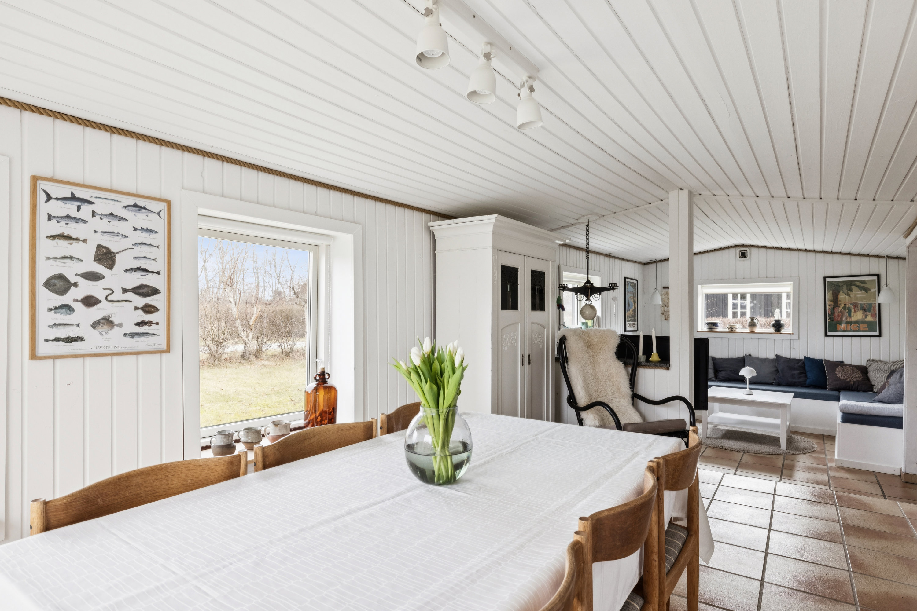 Fremhævet stue billede i fuldskærmstilstand. Billede af Askevej 27, 8500 Grenaa