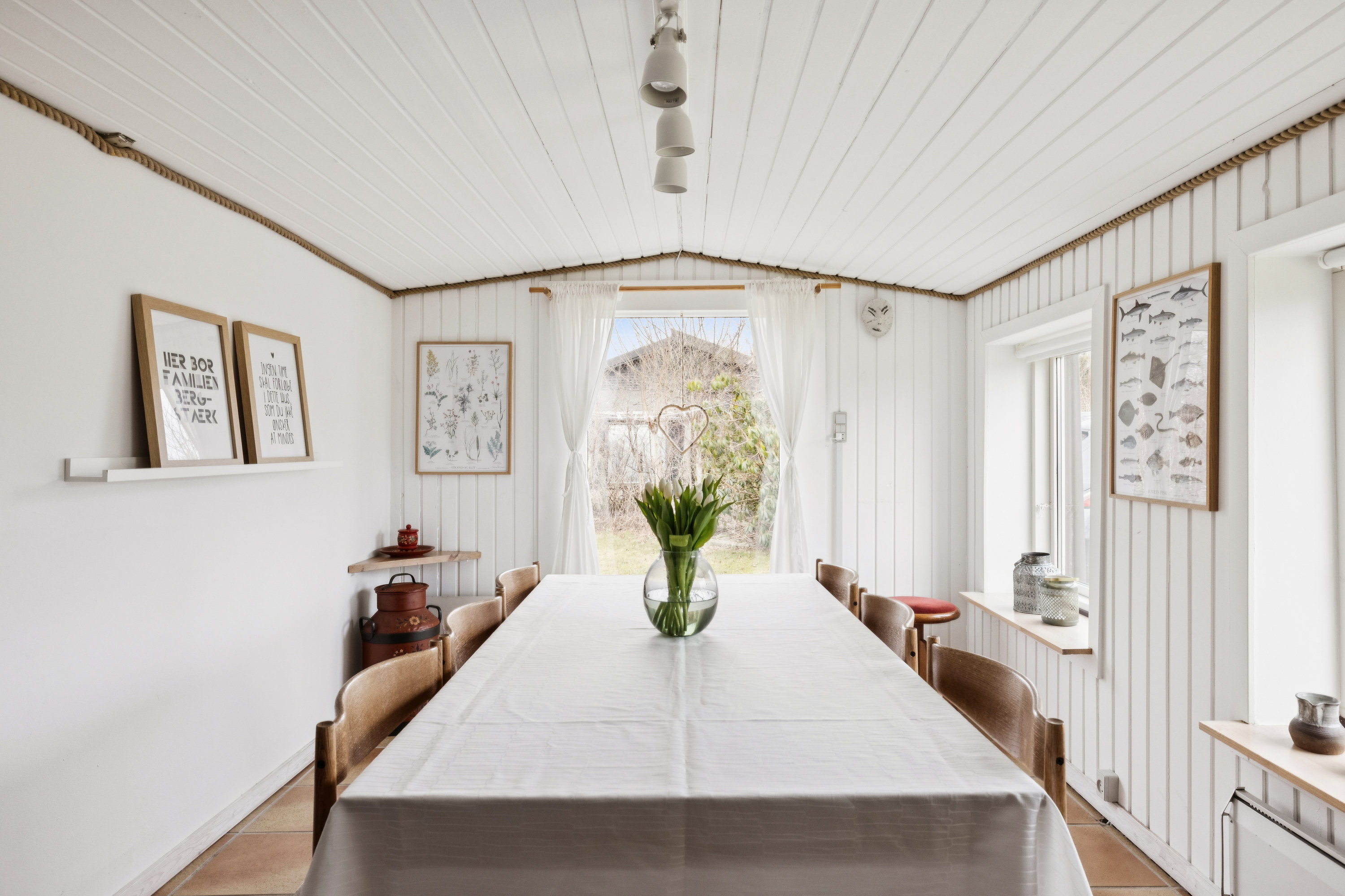 Fremhævet spisestue billede i fuldskærmstilstand. Billede af Askevej 27, 8500 Grenaa