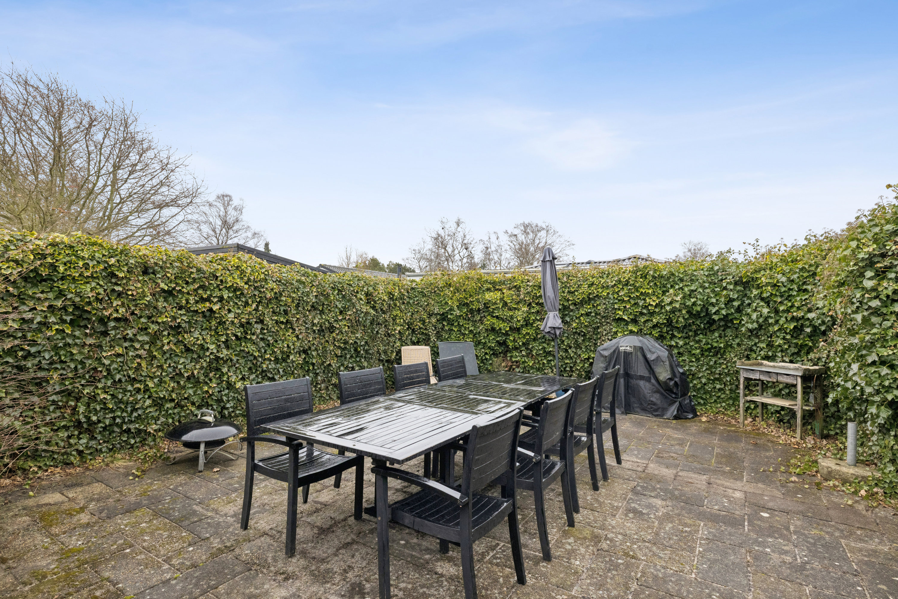 Fremhævet terrasse billede i fuldskærmstilstand. Billede af Askevej 27, 8500 Grenaa