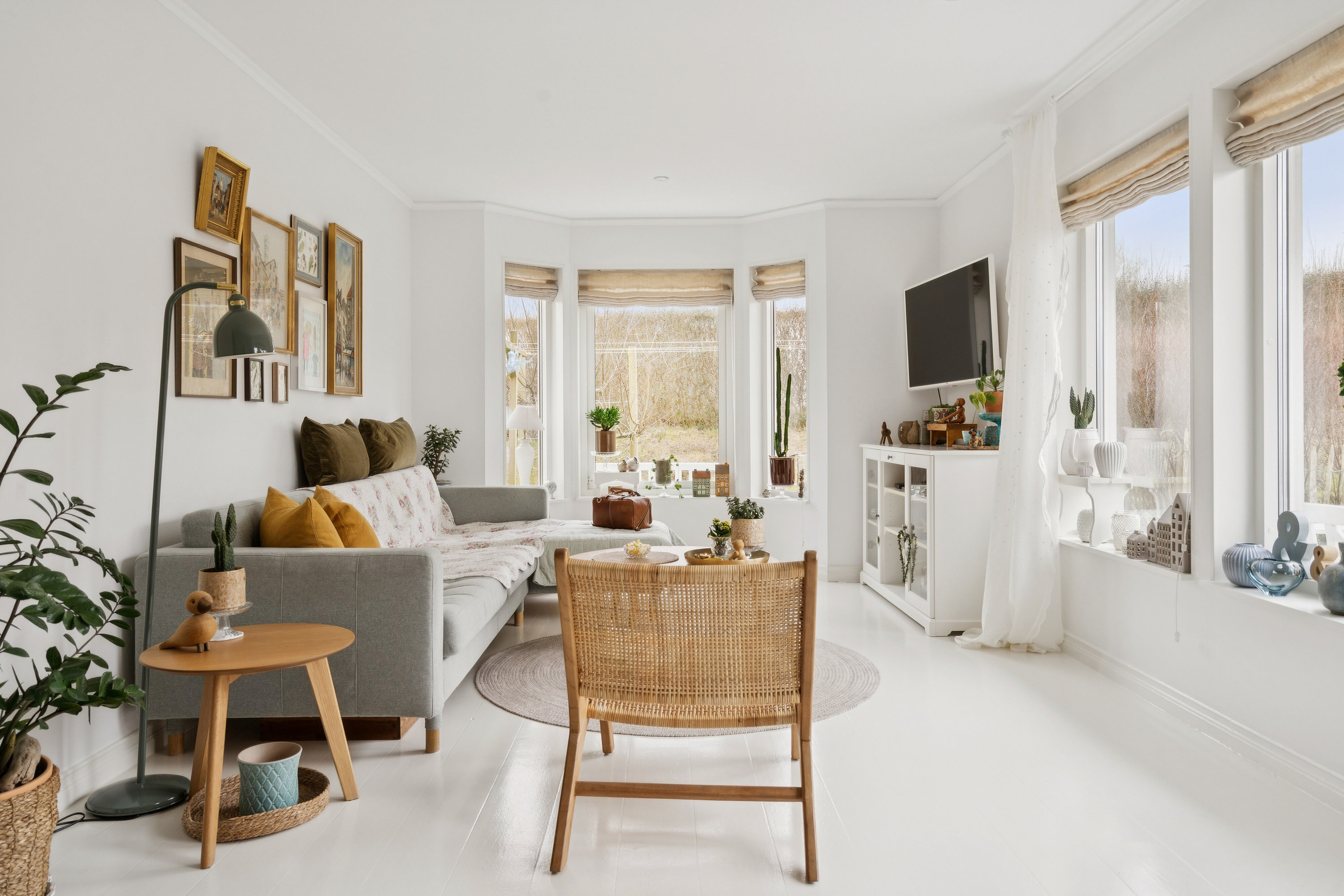 Fremhævet stue billede i fuldskærmstilstand. Billede af Bakkevænget 10, Kirke Sonnerup, 4060 Kirke Såby