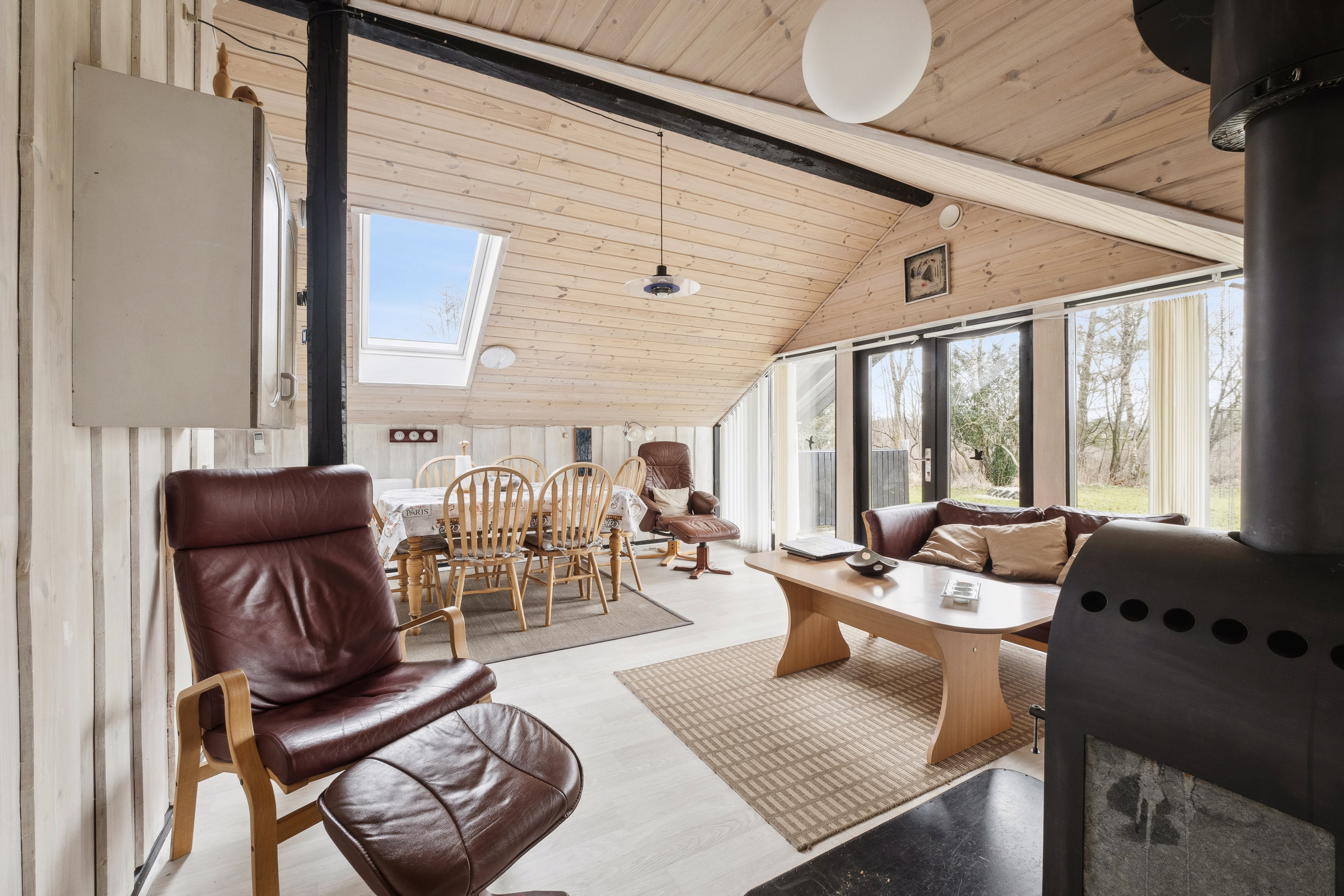 Fremhævet stue billede i fuldskærmstilstand. Billede af Astrup Vig 19, Astrup Vig, 7870 Roslev