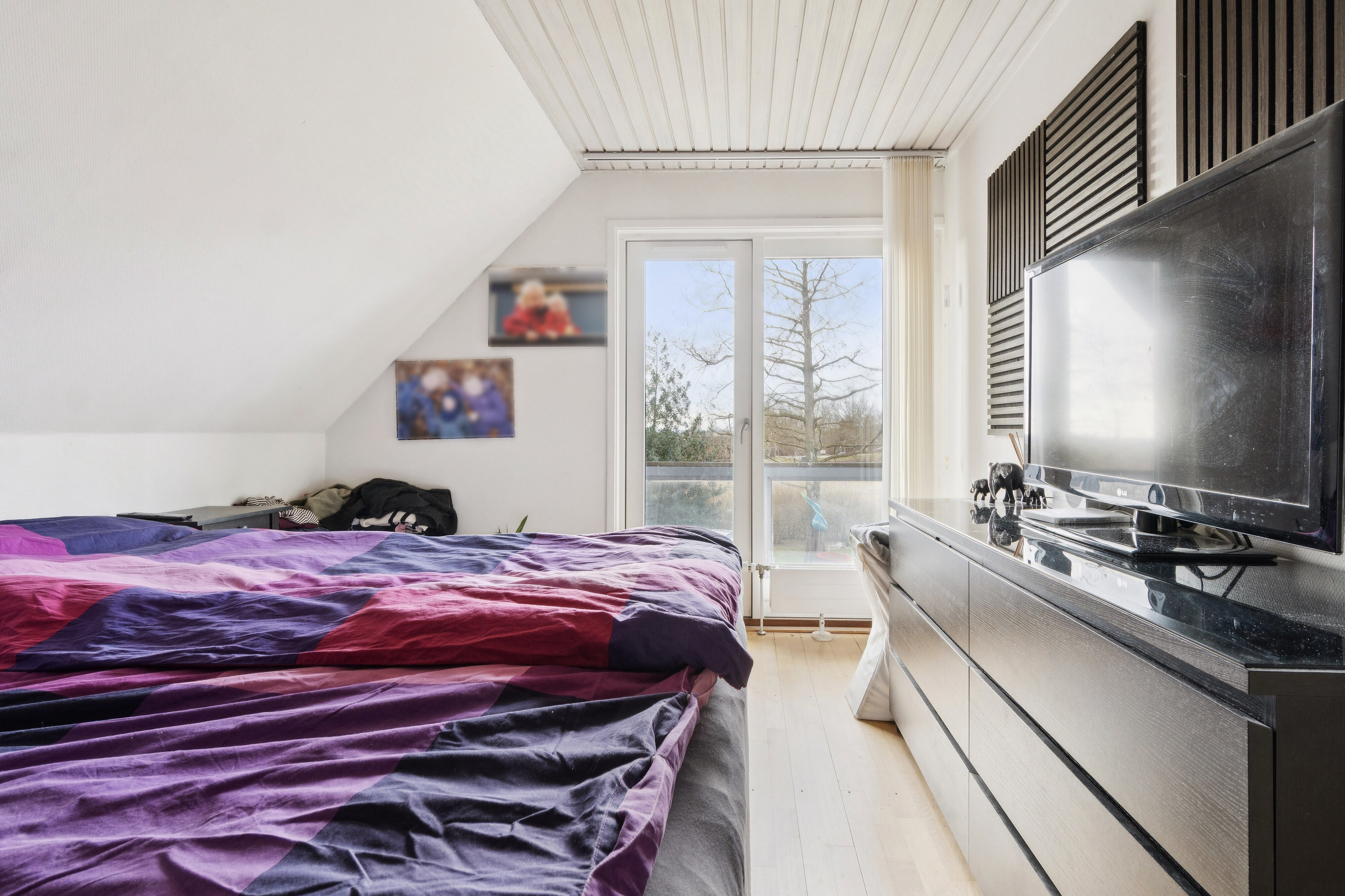 Fremhævet soveværelse billede i fuldskærmstilstand. Billede af Højdevej 9, 4070 Kirke Hyllinge