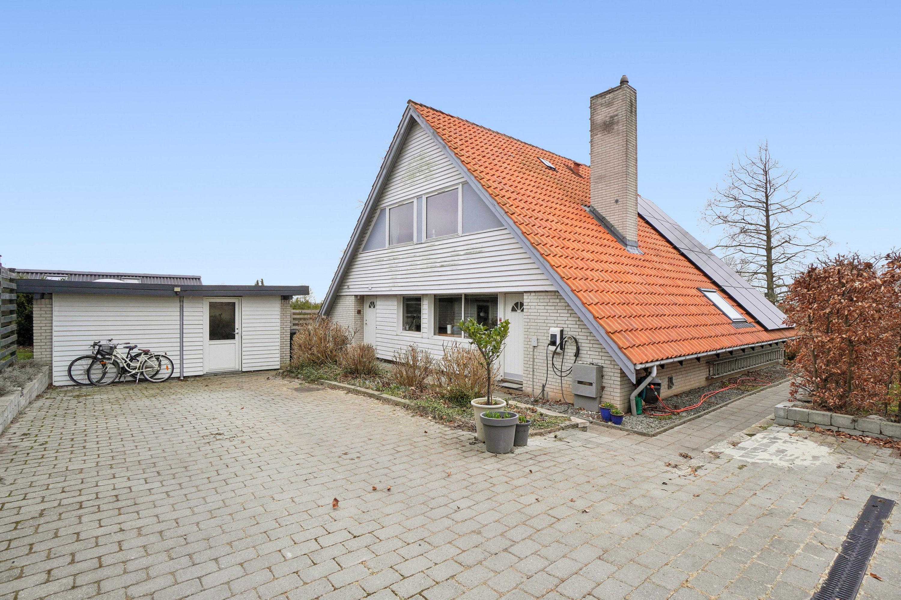 Fremhævet udendørs billede i fuldskærmstilstand. Billede af Højdevej 9, 4070 Kirke Hyllinge