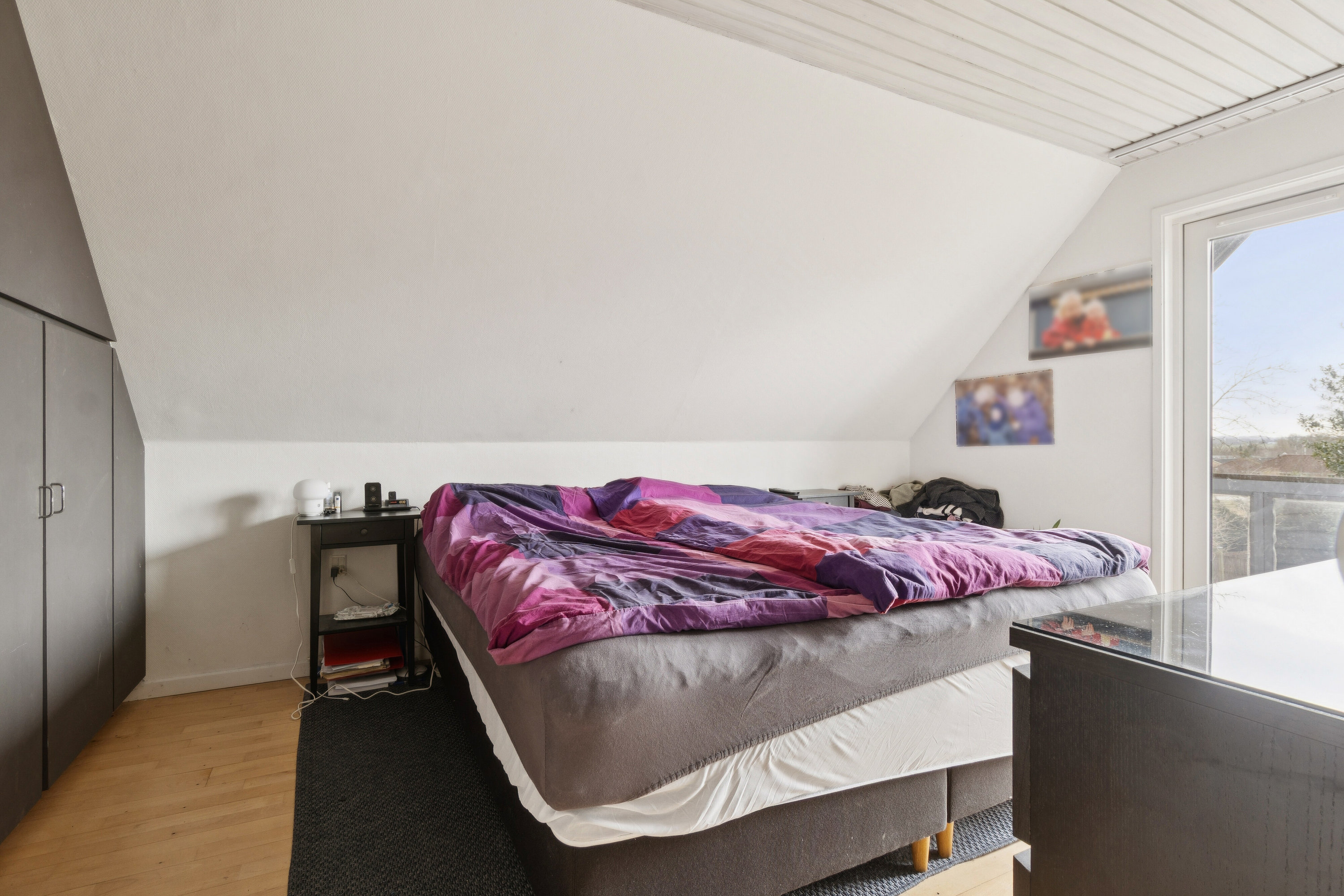 Fremhævet soveværelse billede i fuldskærmstilstand. Billede af Højdevej 9, 4070 Kirke Hyllinge