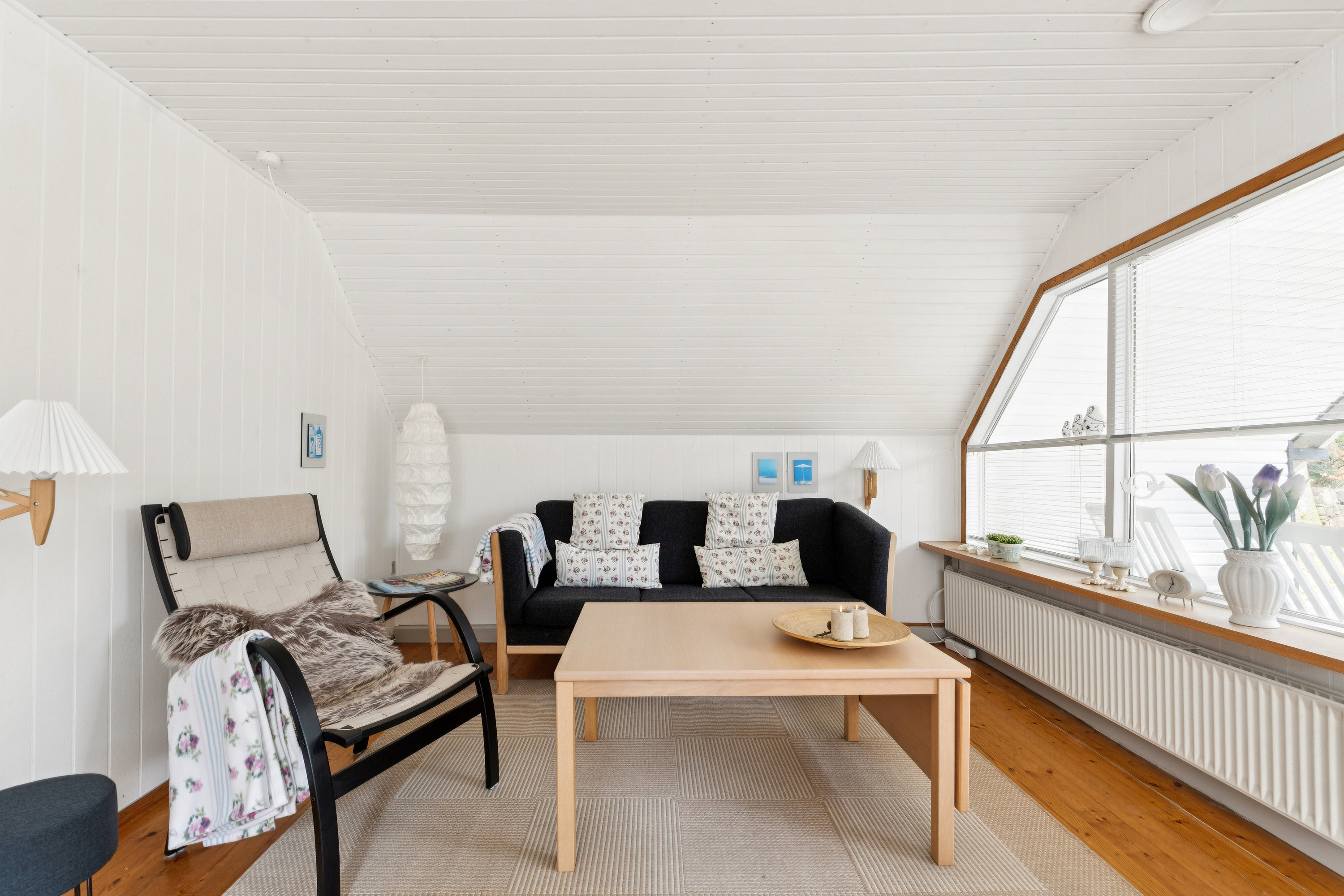 Fremhævet stue billede i fuldskærmstilstand. Billede af Tyttebærvej 44, 7441 Bording