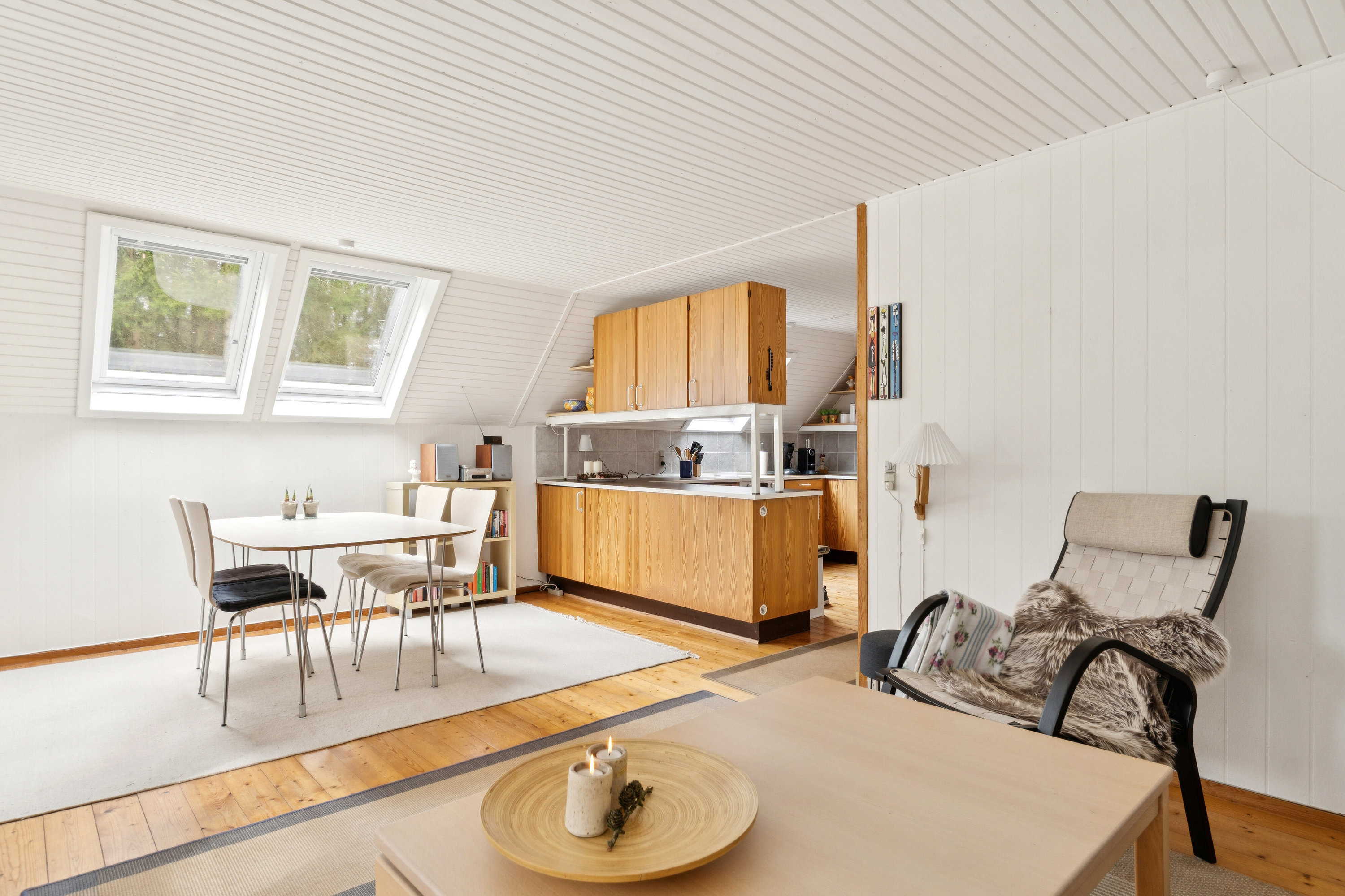 Fremhævet køkken billede i fuldskærmstilstand. Billede af Tyttebærvej 44, 7441 Bording