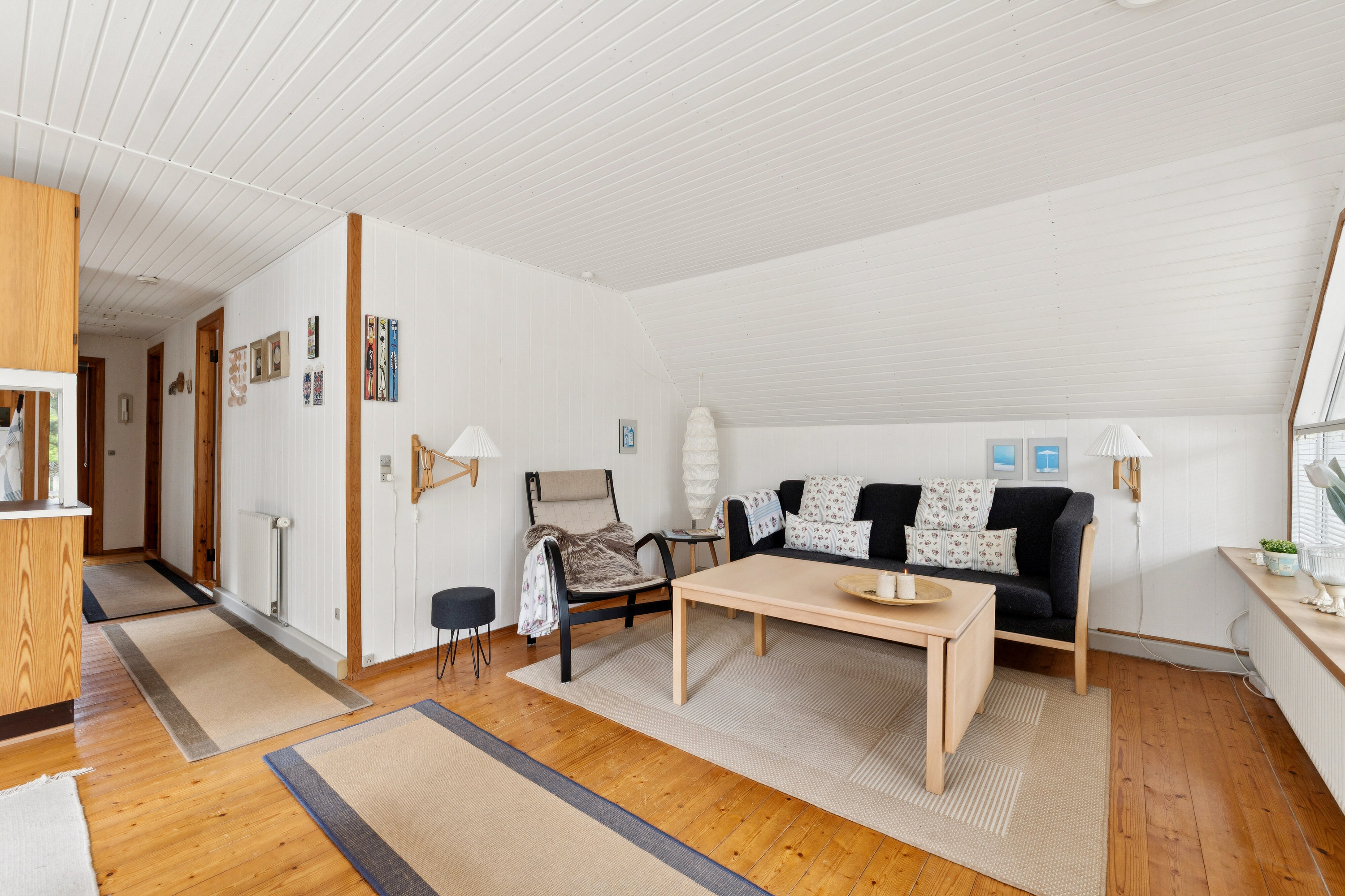 Fremhævet stue billede i fuldskærmstilstand. Billede af Tyttebærvej 44, 7441 Bording