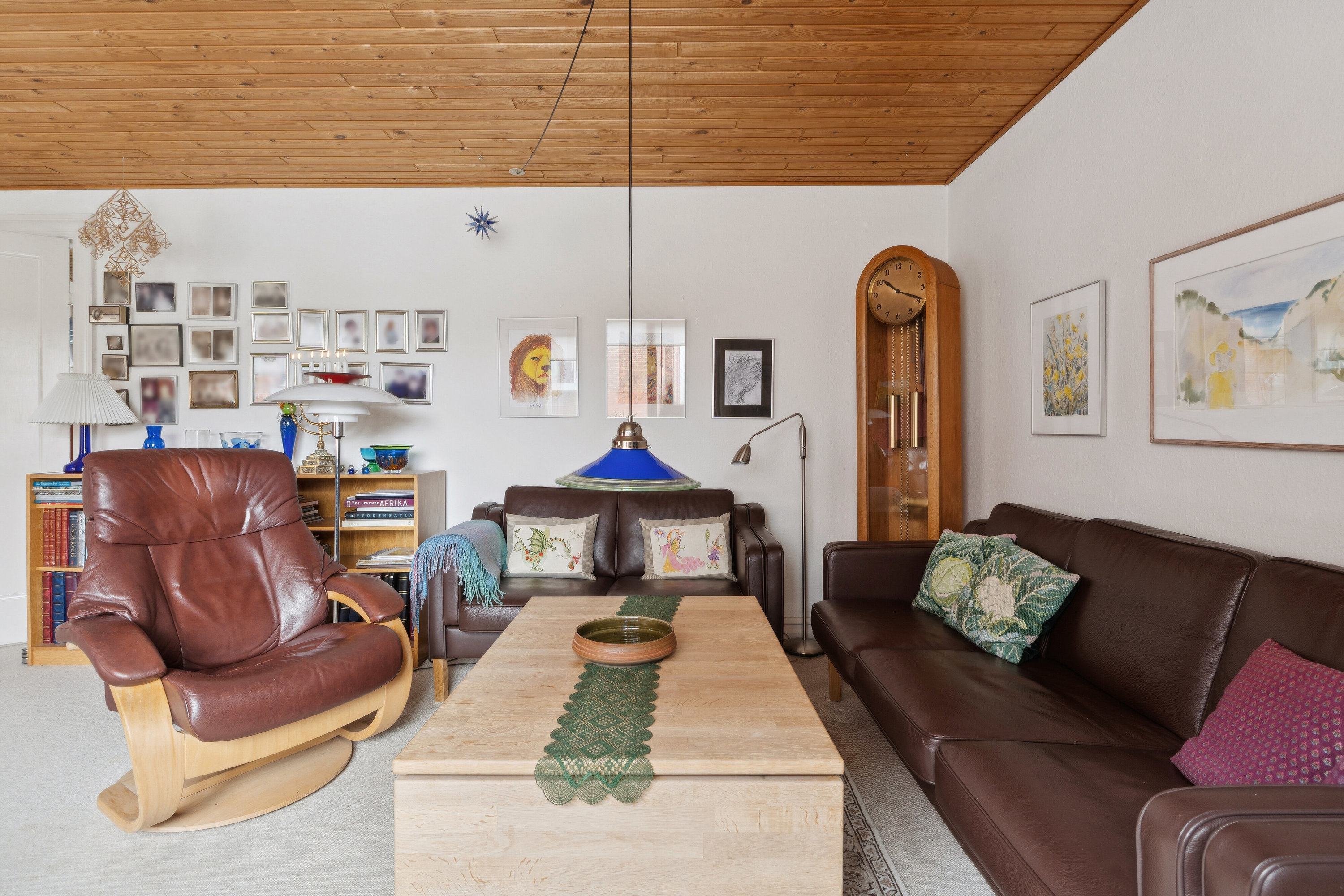 Fremhævet stue billede i fuldskærmstilstand. Billede af Nørregade 5, 7430 Ikast