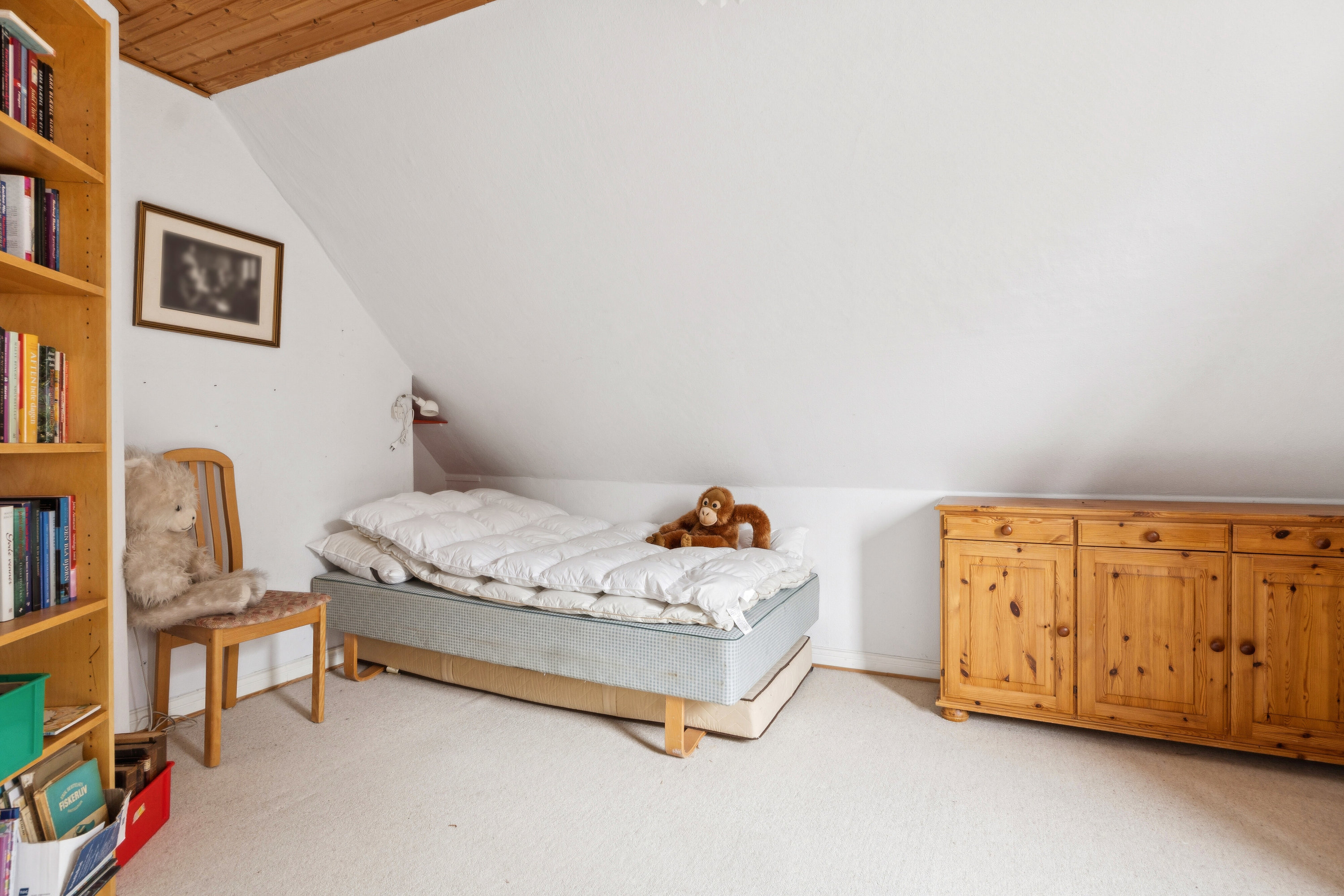 Fremhævet soveværelse billede i fuldskærmstilstand. Billede af Nørregade 5, 7430 Ikast