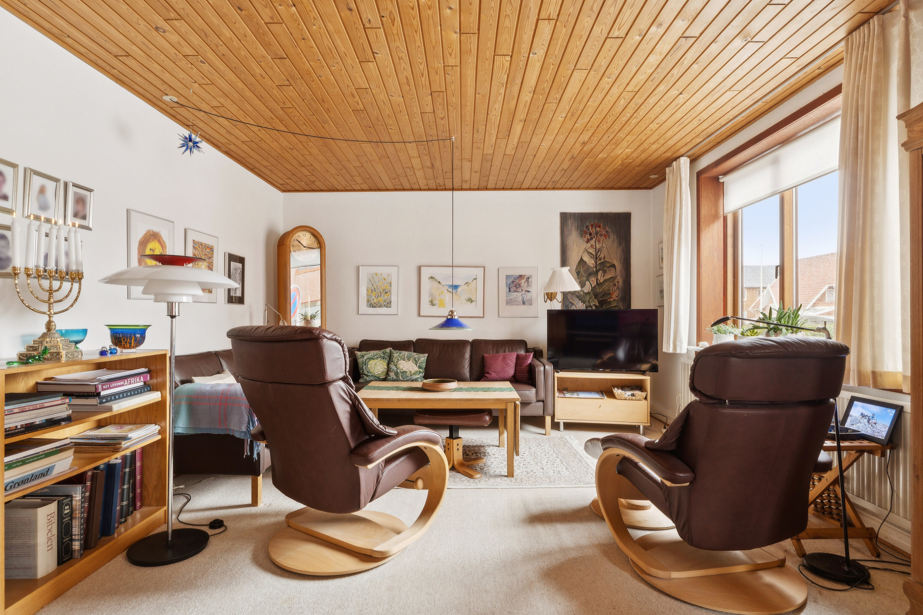 Fremhævet stue billede i fuldskærmstilstand. Billede af Nørregade 5, 7430 Ikast