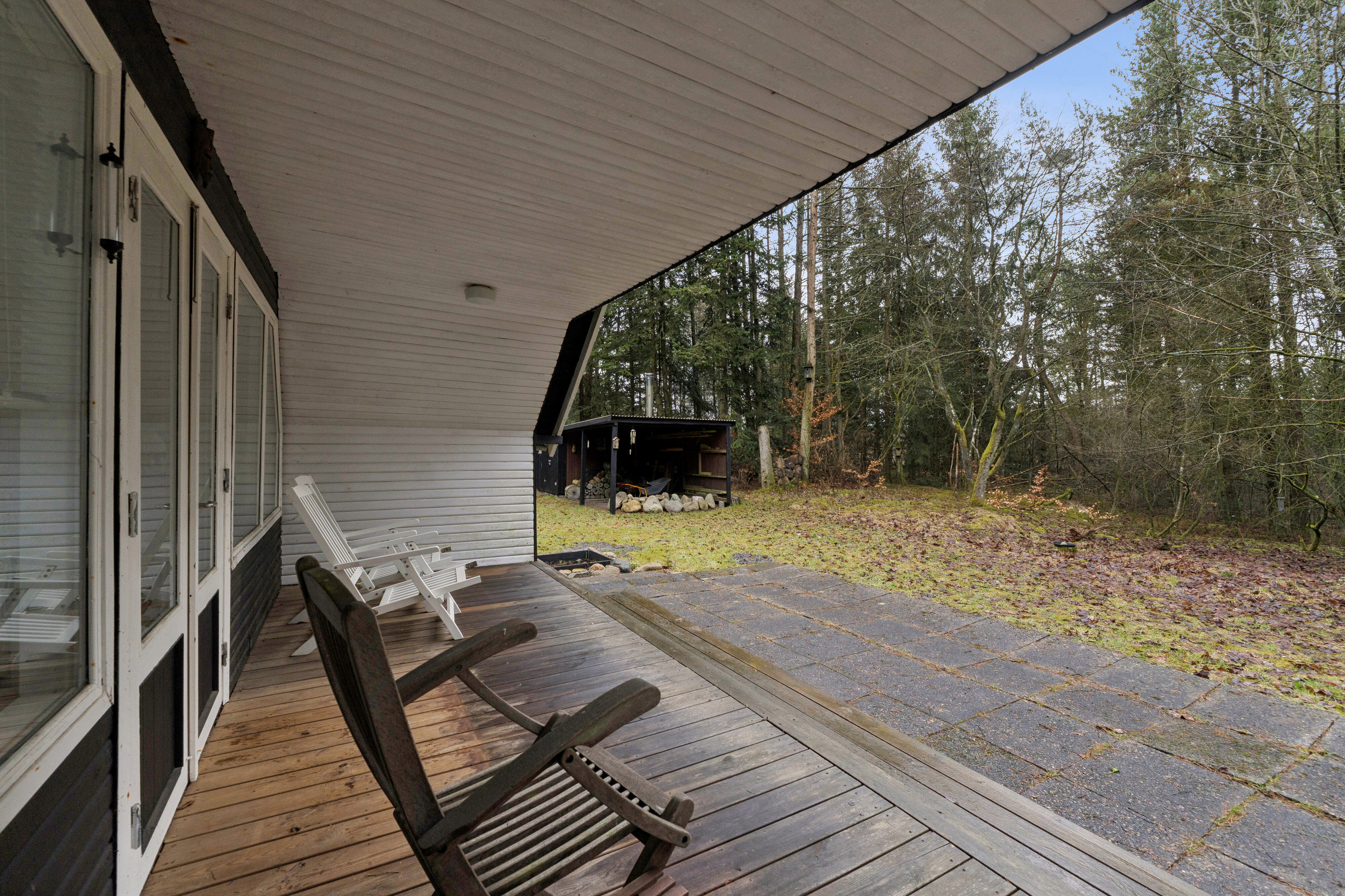 Fremhævet udendørs billede i fuldskærmstilstand. Billede af Tyttebærvej 44, 7441 Bording