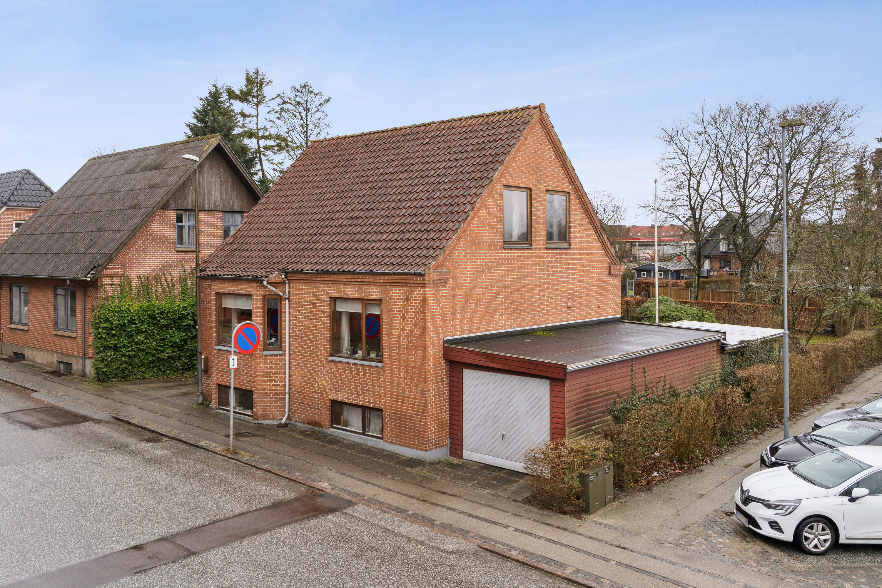 Fremhævet luftfoto billede i fuldskærmstilstand. Billede af Nørregade 5, 7430 Ikast