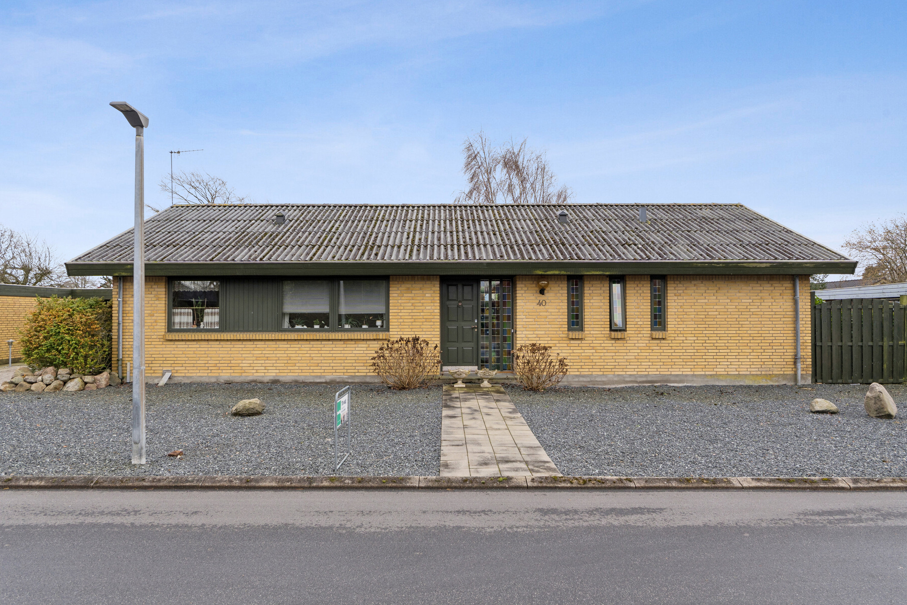 Fremhævet set fra vejen billede i fuldskærmstilstand. Billede af Ternevej 40, 7430 Ikast