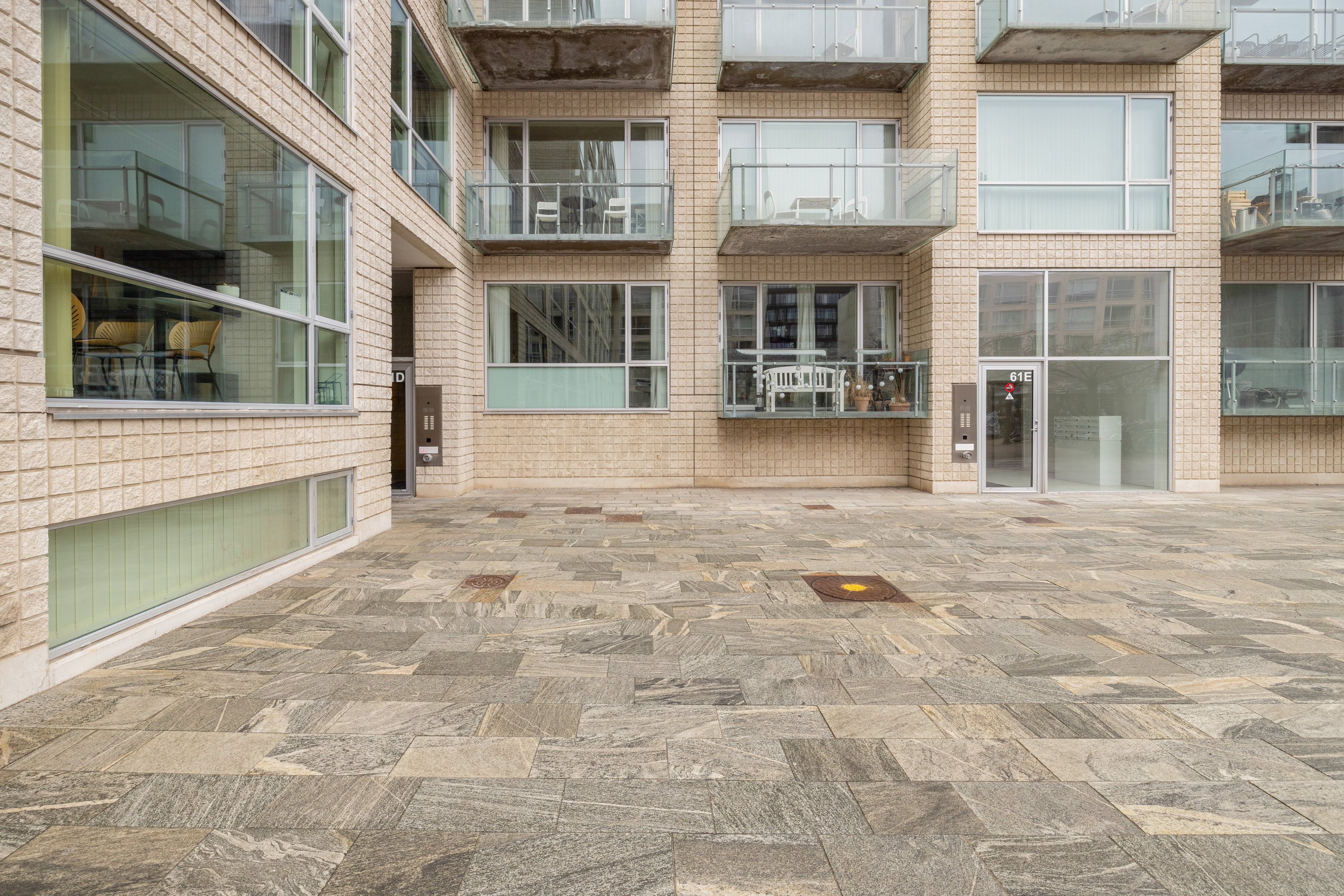 Fremhævet gårdmiljø billede i fuldskærmstilstand. Billede af Ørestads Boulevard 61D, st.. th., 2300 København S