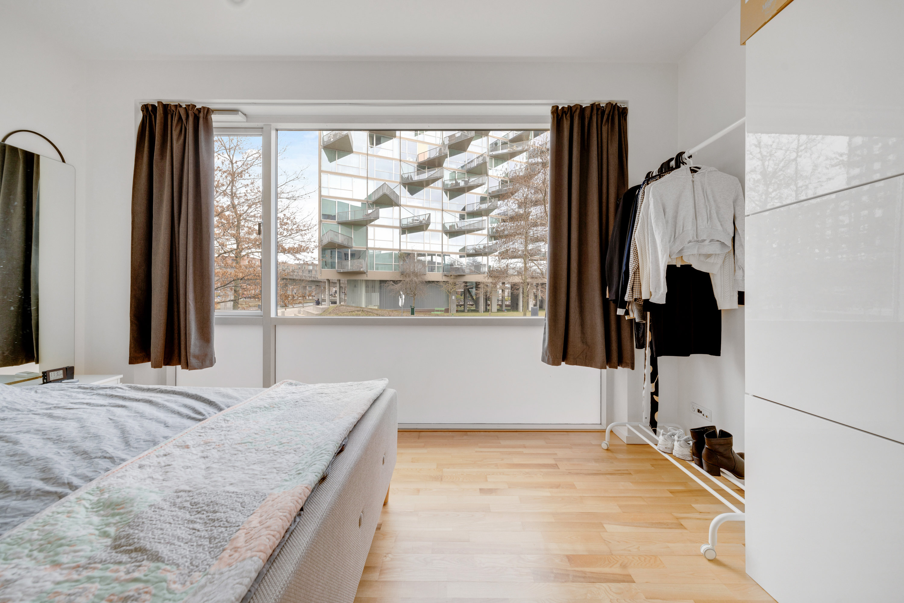 Fremhævet soveværelse billede i fuldskærmstilstand. Billede af Ørestads Boulevard 61D, st.. th., 2300 København S