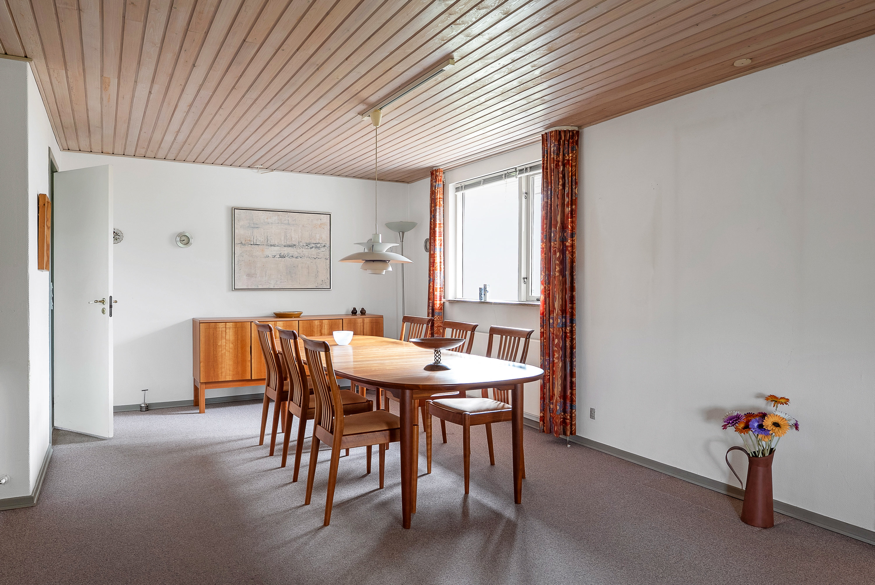 Fremhævet stue billede i fuldskærmstilstand. Billede af Kirsebærlunden 19, 5471 Søndersø