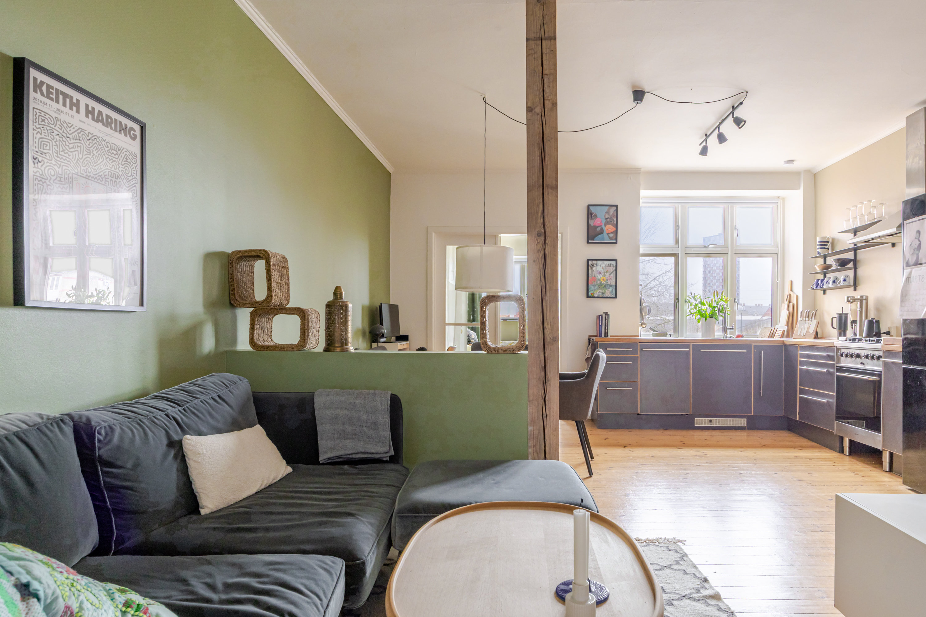 Fremhævet andet billede i fuldskærmstilstand. Billede af Baldersgade 18, 2. 4., 2200 København N