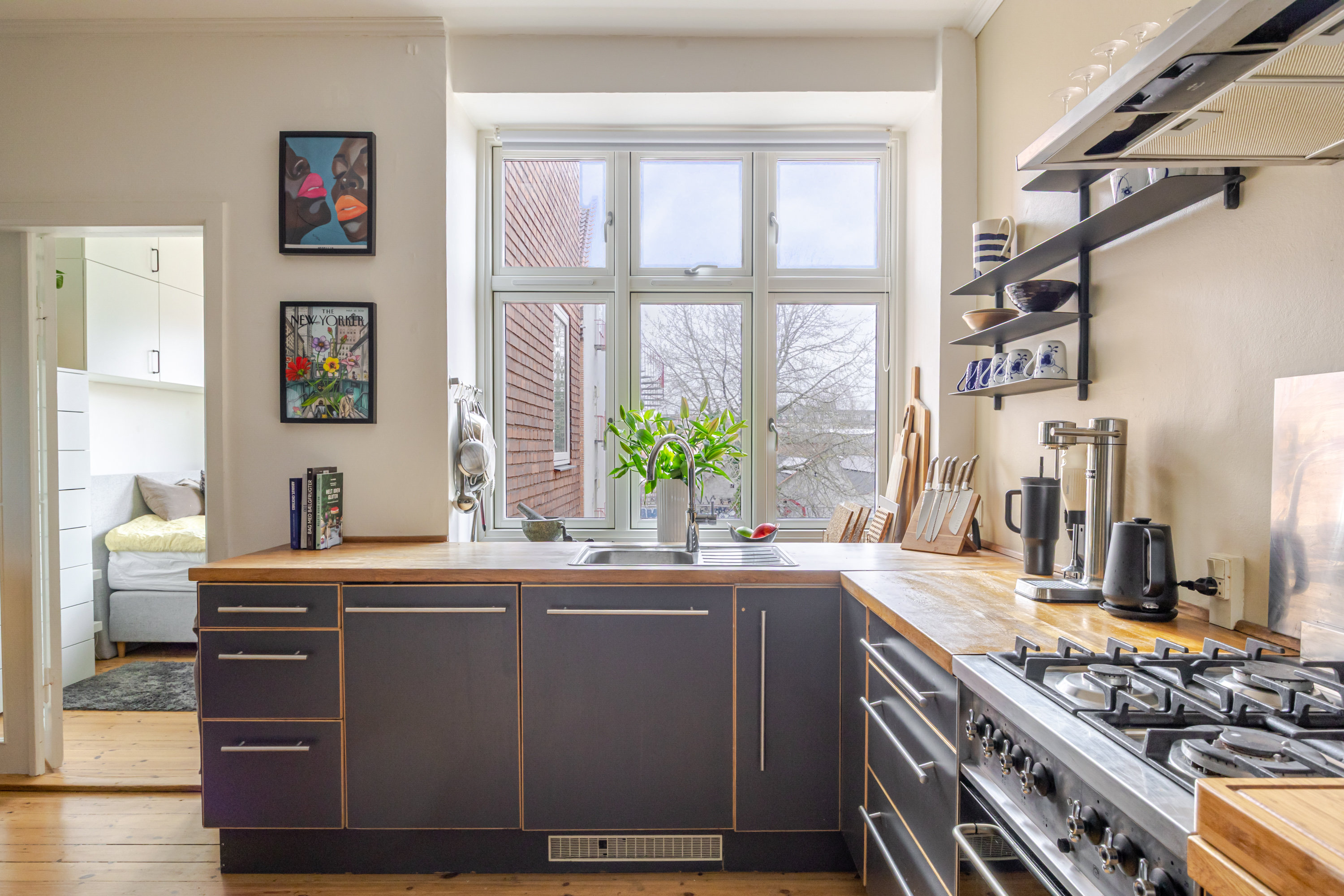 Fremhævet andet billede i fuldskærmstilstand. Billede af Baldersgade 18, 2. 4., 2200 København N