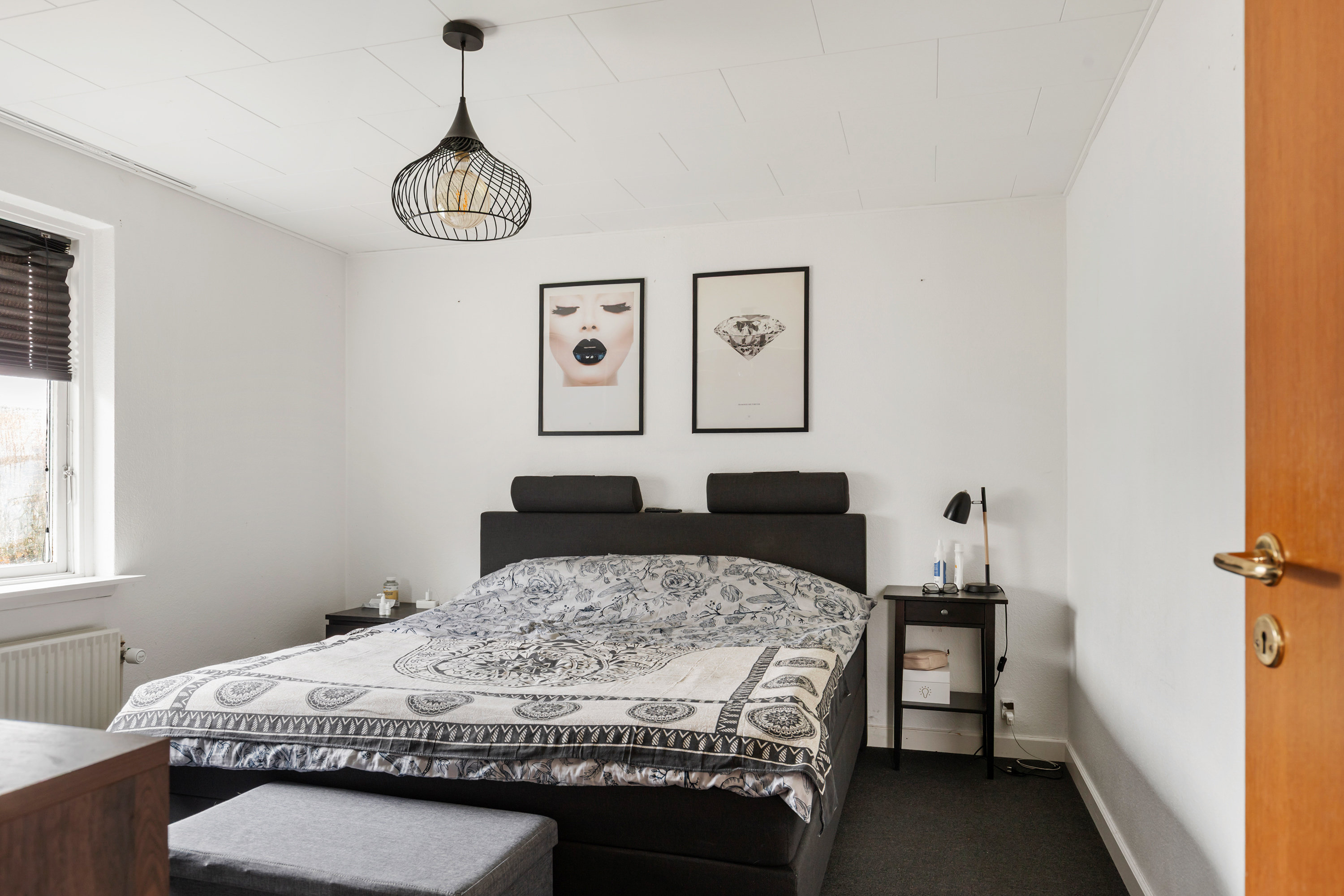 Fremhævet soveværelse billede i fuldskærmstilstand. Billede af Vestergade 48, 9760 Vrå