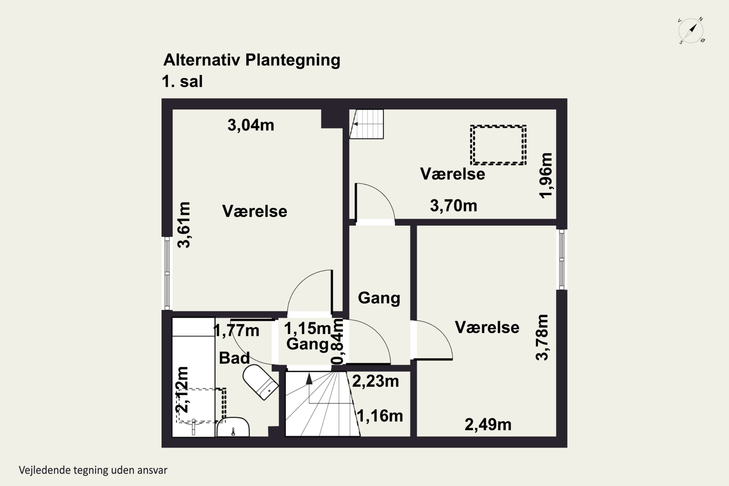 Plantegninger billede af Tornebakken 45, 2830 Virum