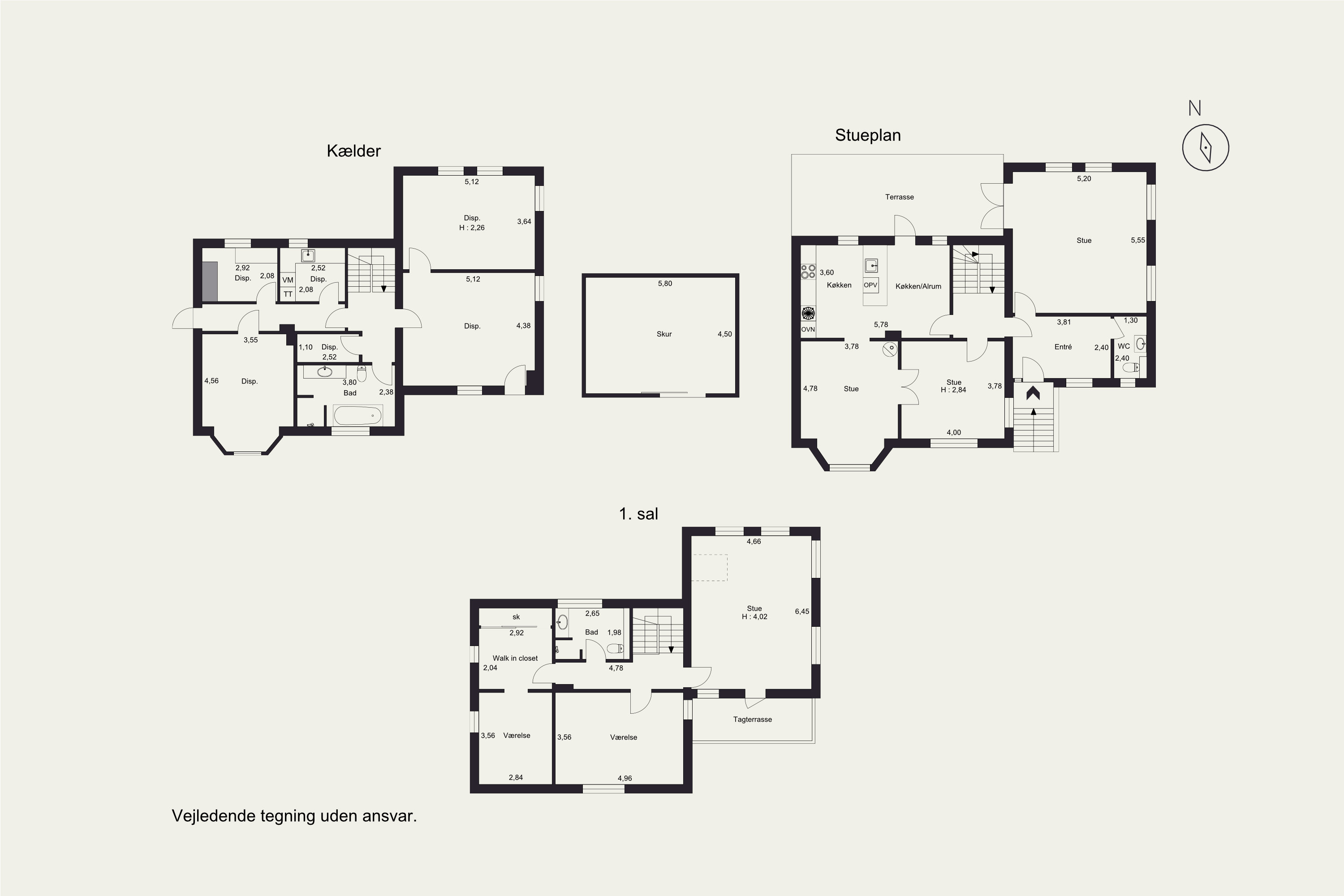 Plantegninger billede af Brendstrupvej 48, Christiansbjerg, 8200 Aarhus N