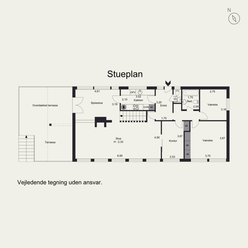 Plantegninger billede af Carl Baggers Alle 20, 2920 Charlottenlund