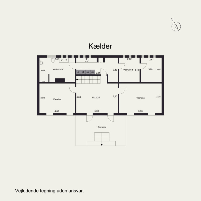 Plantegninger billede af Carl Baggers Alle 20, 2920 Charlottenlund