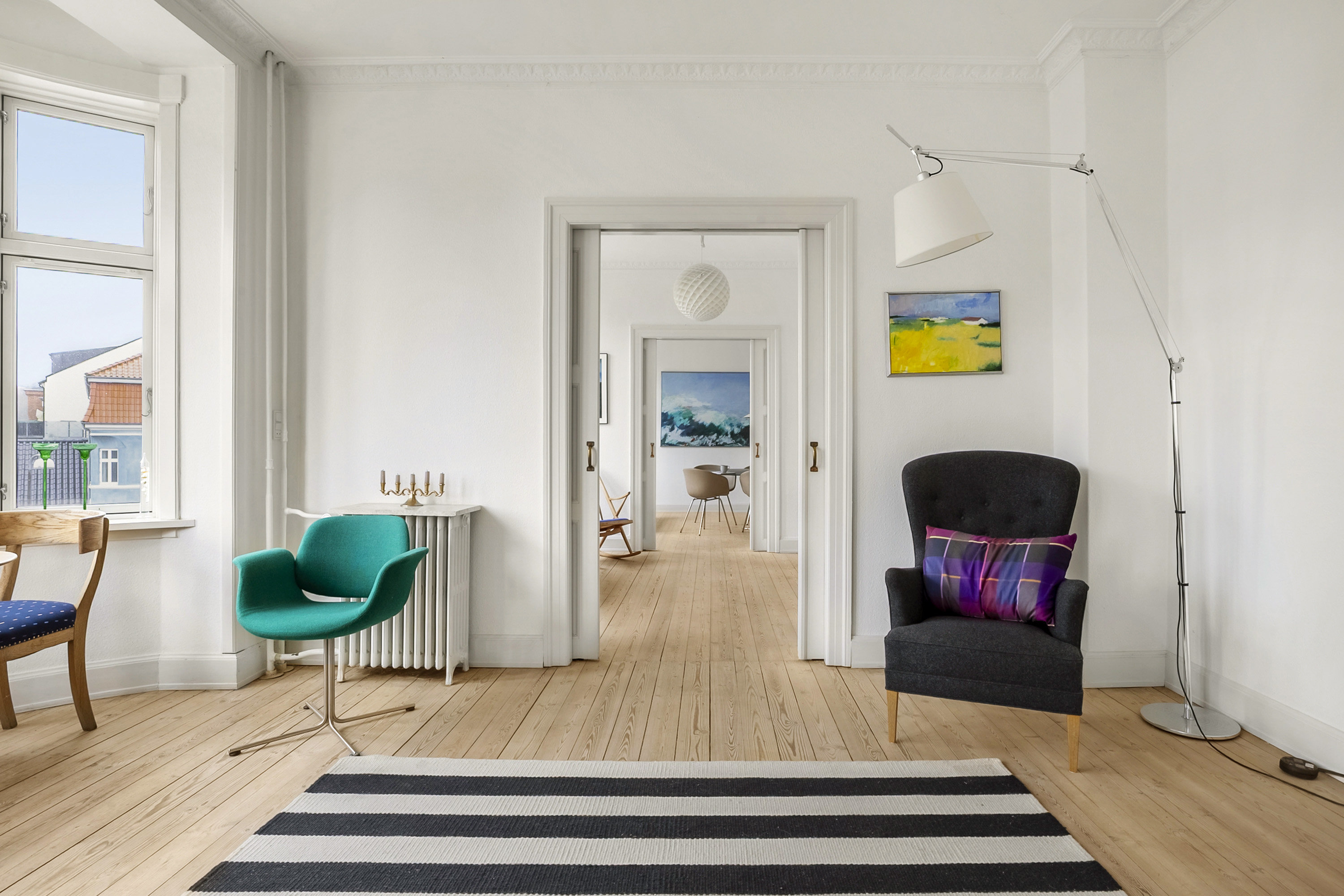 Fremhævet stue billede i fuldskærmstilstand. Billede af Mazantigade 20, 2., 6000 Kolding