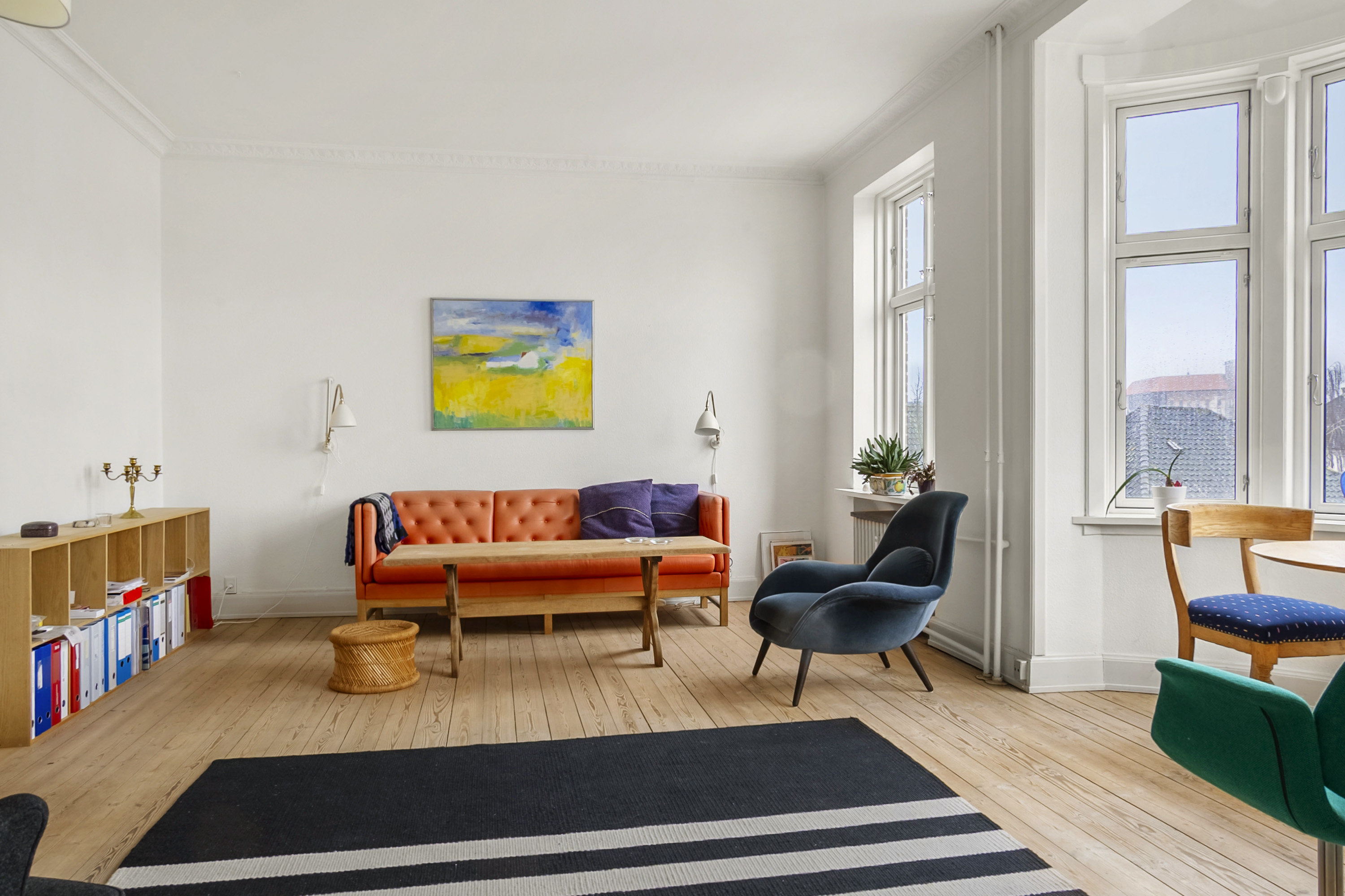 Fremhævet stue billede i fuldskærmstilstand. Billede af Mazantigade 20, 2., 6000 Kolding