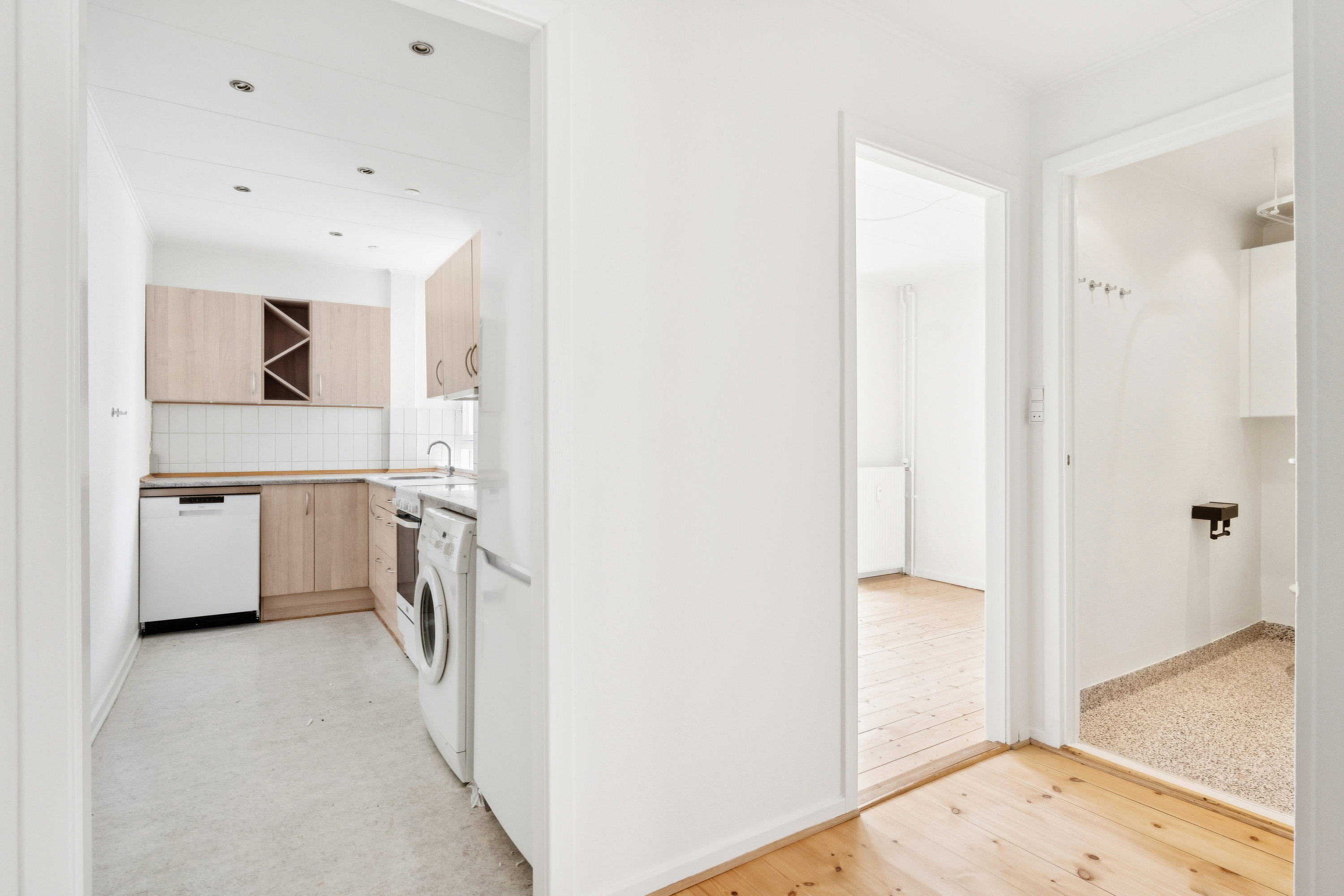 Fremhævet gang billede i fuldskærmstilstand. Billede af Niels Ebbesens Gade 12A, st.. th., 9000 Aalborg