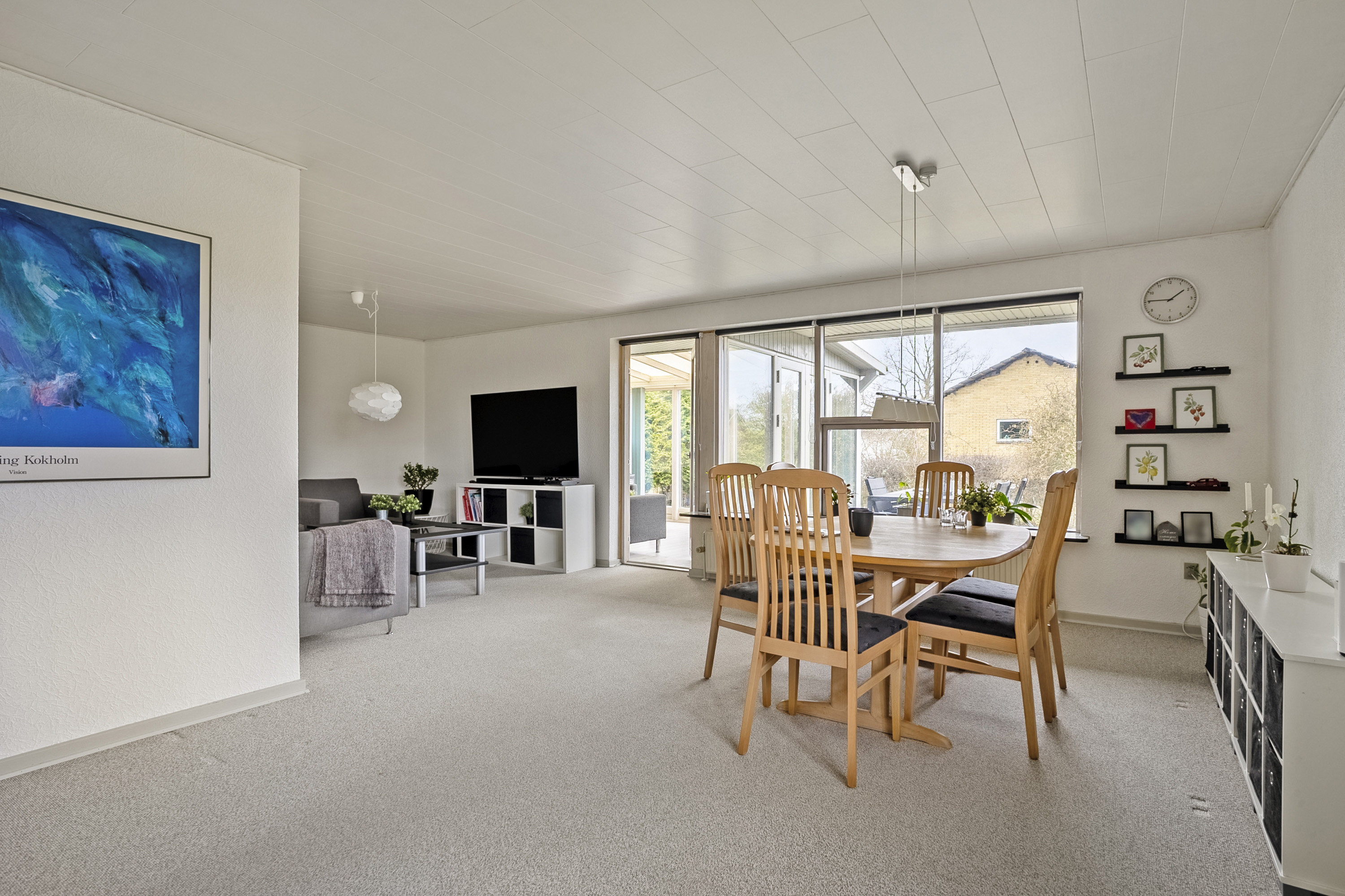 Fremhævet spisestue billede i fuldskærmstilstand. Billede af Passagen 3, Over Jerstal, 6500 Vojens