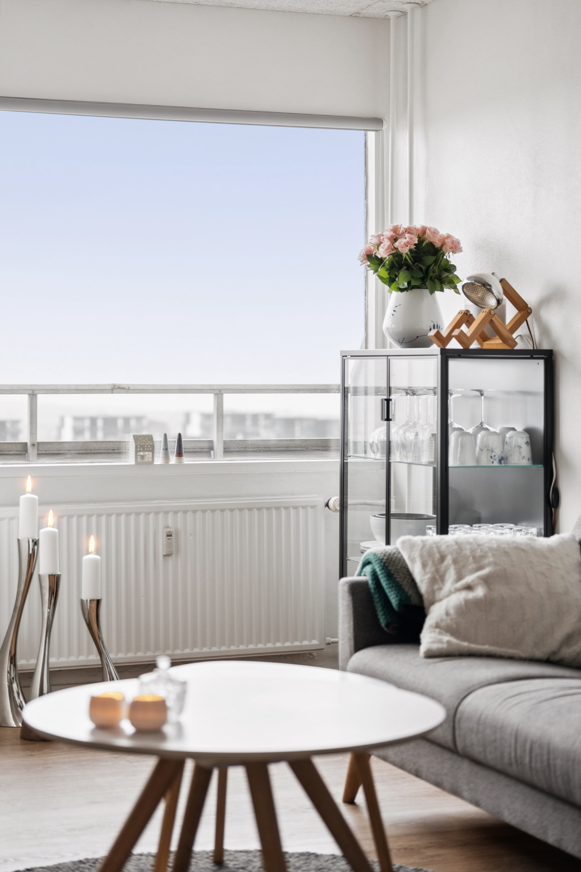 Fremhævet stue billede i fuldskærmstilstand. Billede af Revlingbakken 33, 8. 910., 9000 Aalborg