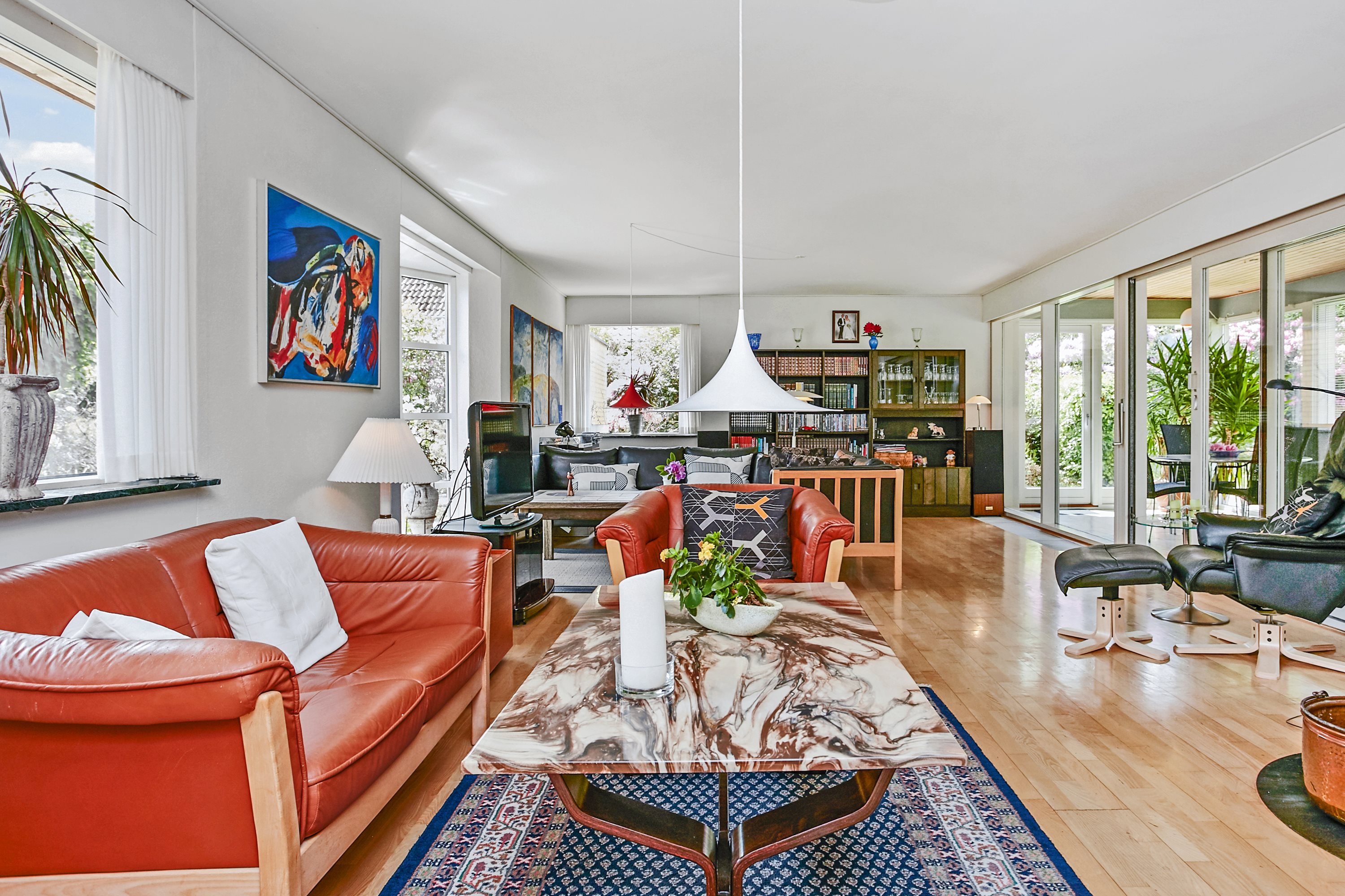 Fremhævet stue billede i fuldskærmstilstand. Billede af Søndergade 11, 8783 Hornsyld