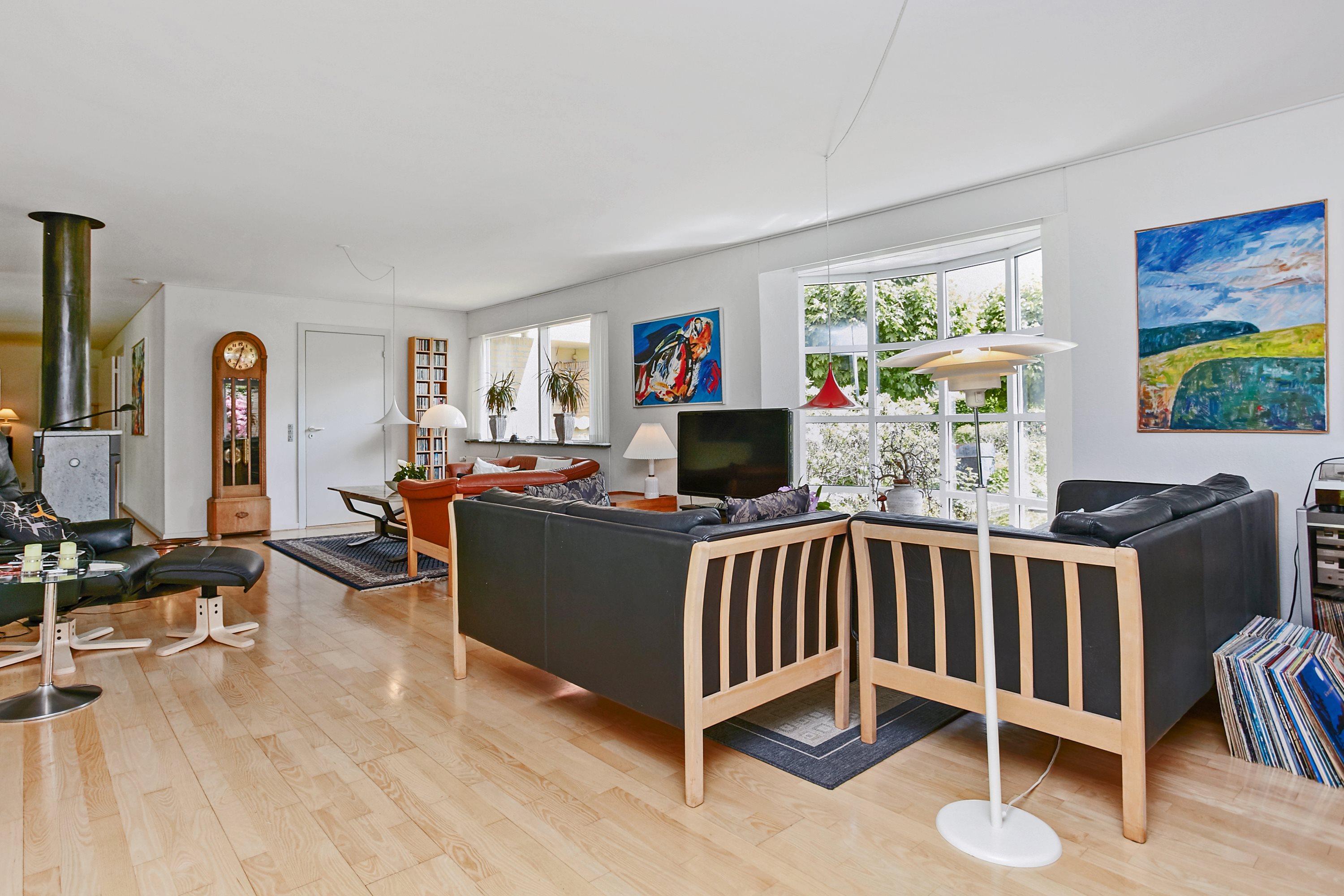 Fremhævet stue billede i fuldskærmstilstand. Billede af Søndergade 11, 8783 Hornsyld