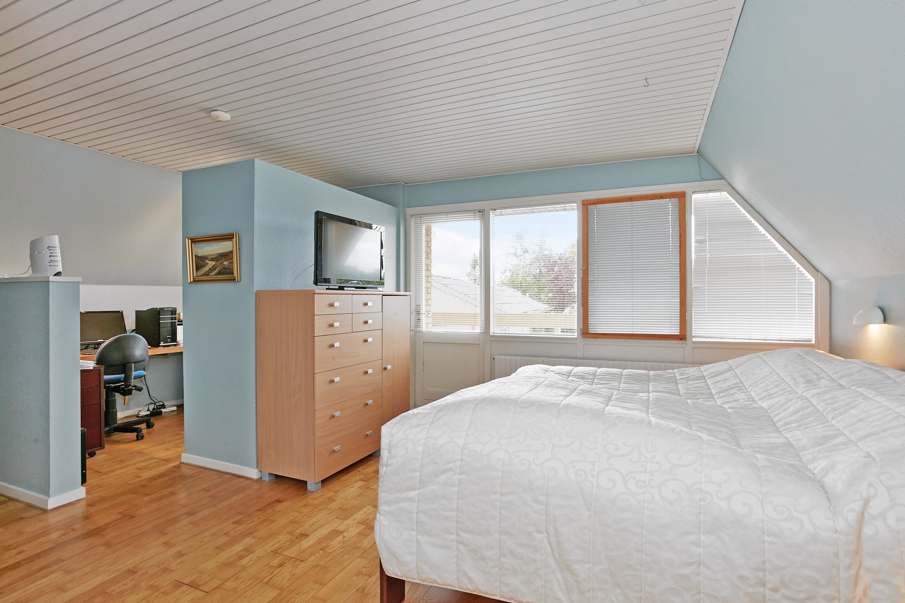 Fremhævet soveværelse billede i fuldskærmstilstand. Billede af Søndergade 11, 8783 Hornsyld