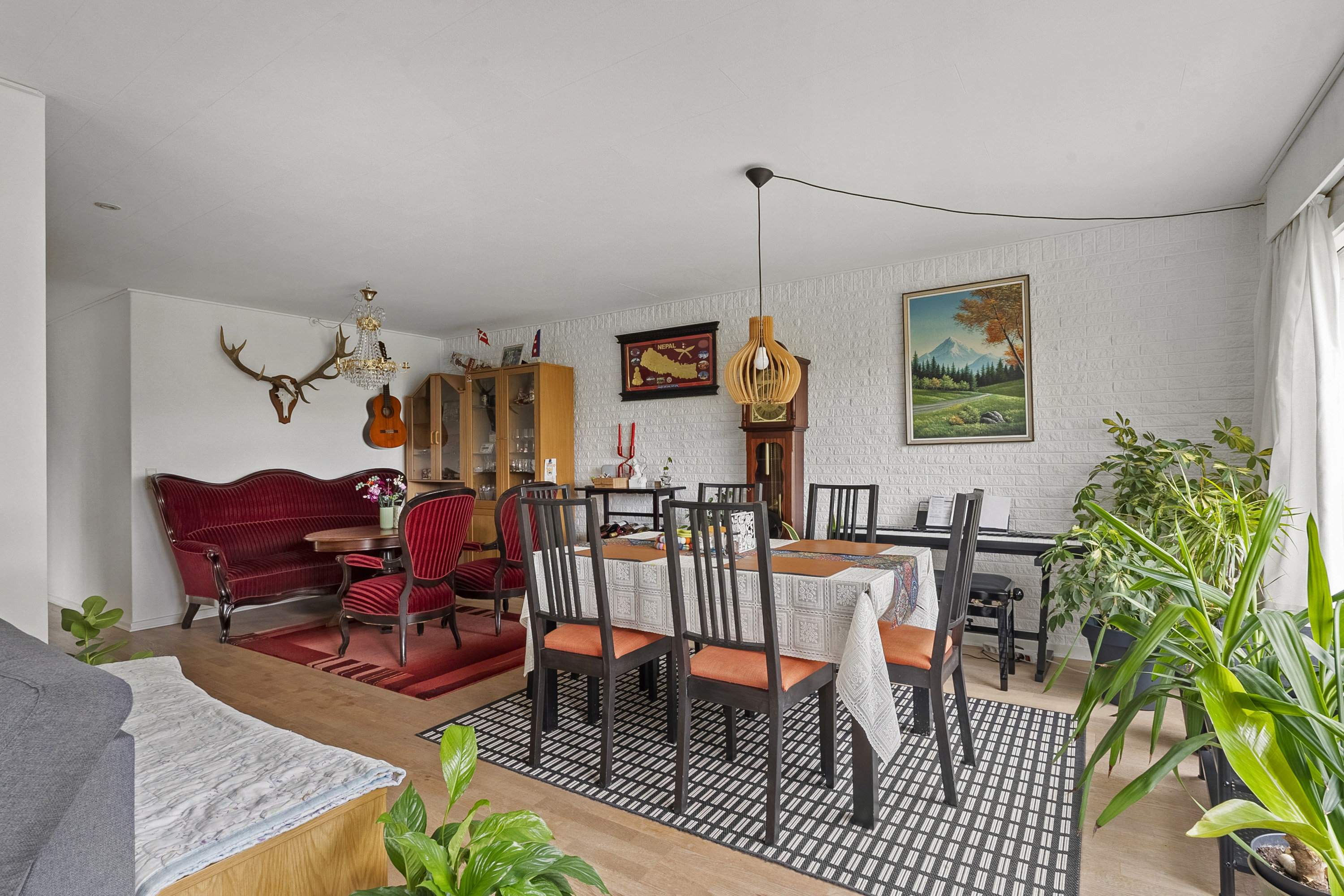 Fremhævet spisestue billede i fuldskærmstilstand. Billede af Markhaven 13, Bullerup, 5320 Agedrup