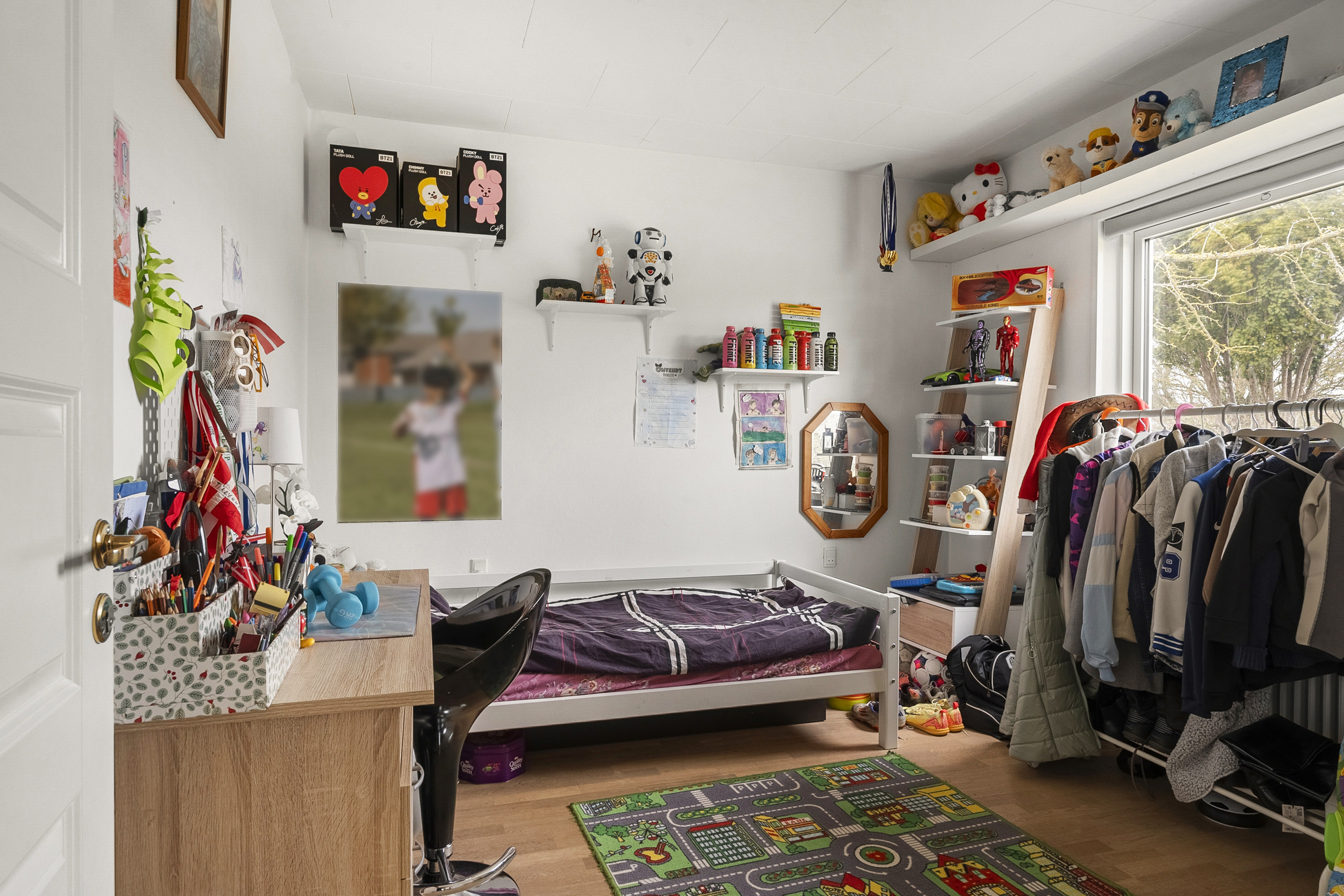 Fremhævet soveværelse billede i fuldskærmstilstand. Billede af Markhaven 13, Bullerup, 5320 Agedrup