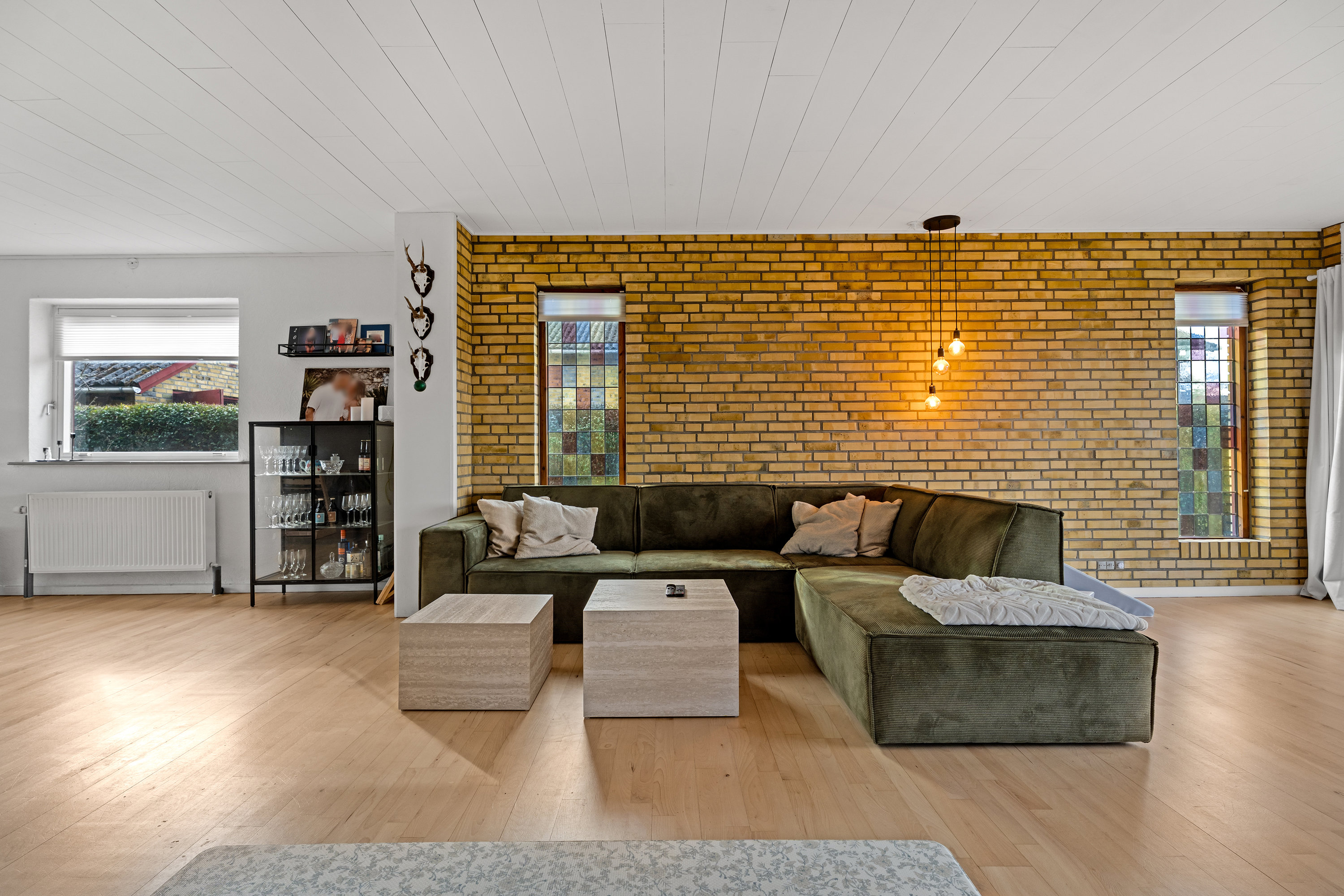 Fremhævet stue billede i fuldskærmstilstand. Billede af Kampersvænge 8, Skelstrup, 4930 Maribo