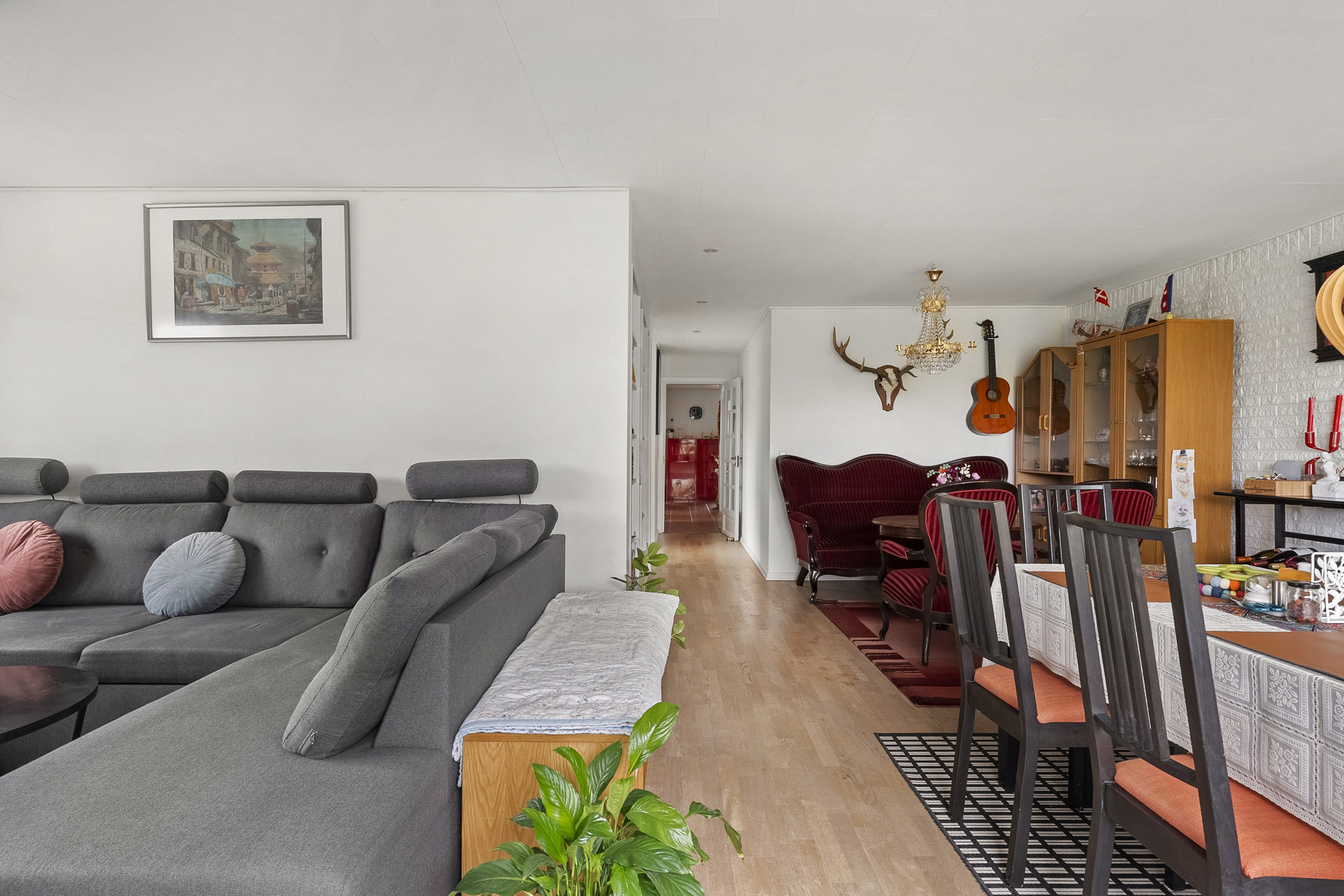 Fremhævet spisestue billede i fuldskærmstilstand. Billede af Markhaven 13, Bullerup, 5320 Agedrup