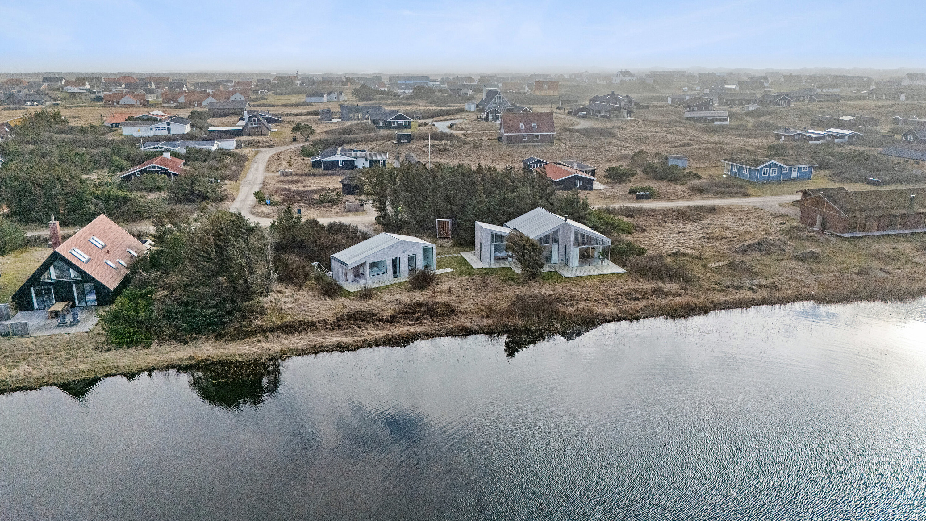 Fremhævet luftfoto billede i fuldskærmstilstand. Billede af Mågevej 35, Agger, 7770 Vestervig