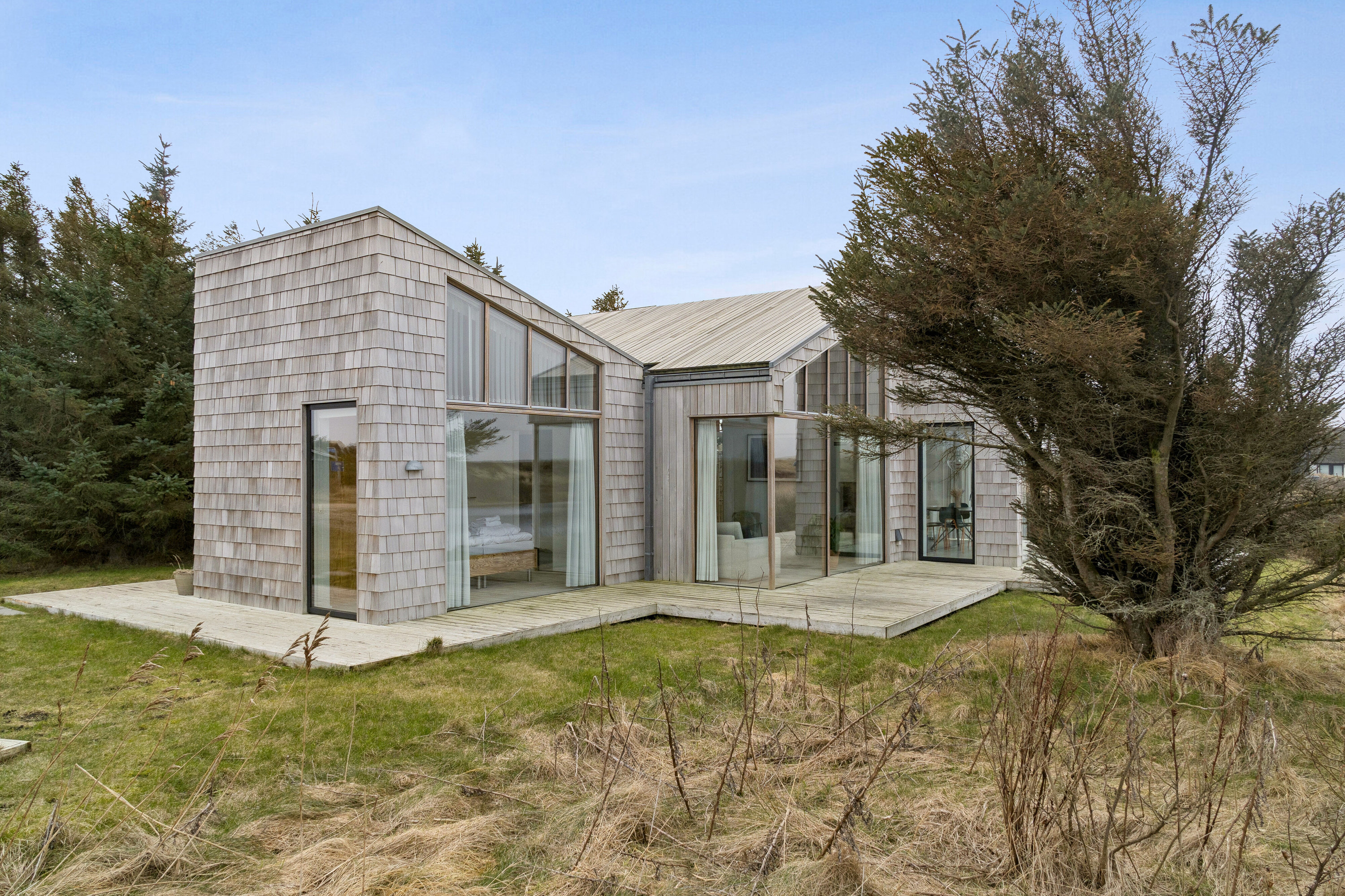 Fremhævet set fra haven billede i fuldskærmstilstand. Billede af Mågevej 35, Agger, 7770 Vestervig