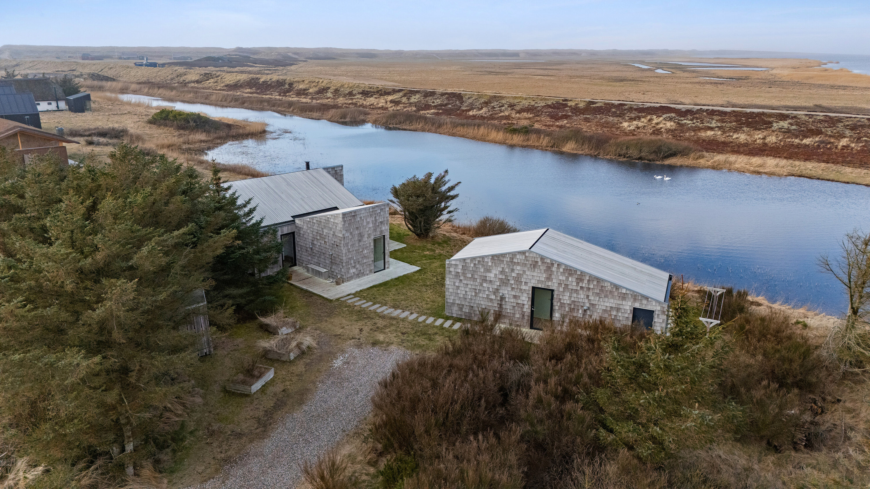 Miniaturebillede 2: luftfoto. Billede af Mågevej 35, Agger, 7770 Vestervig