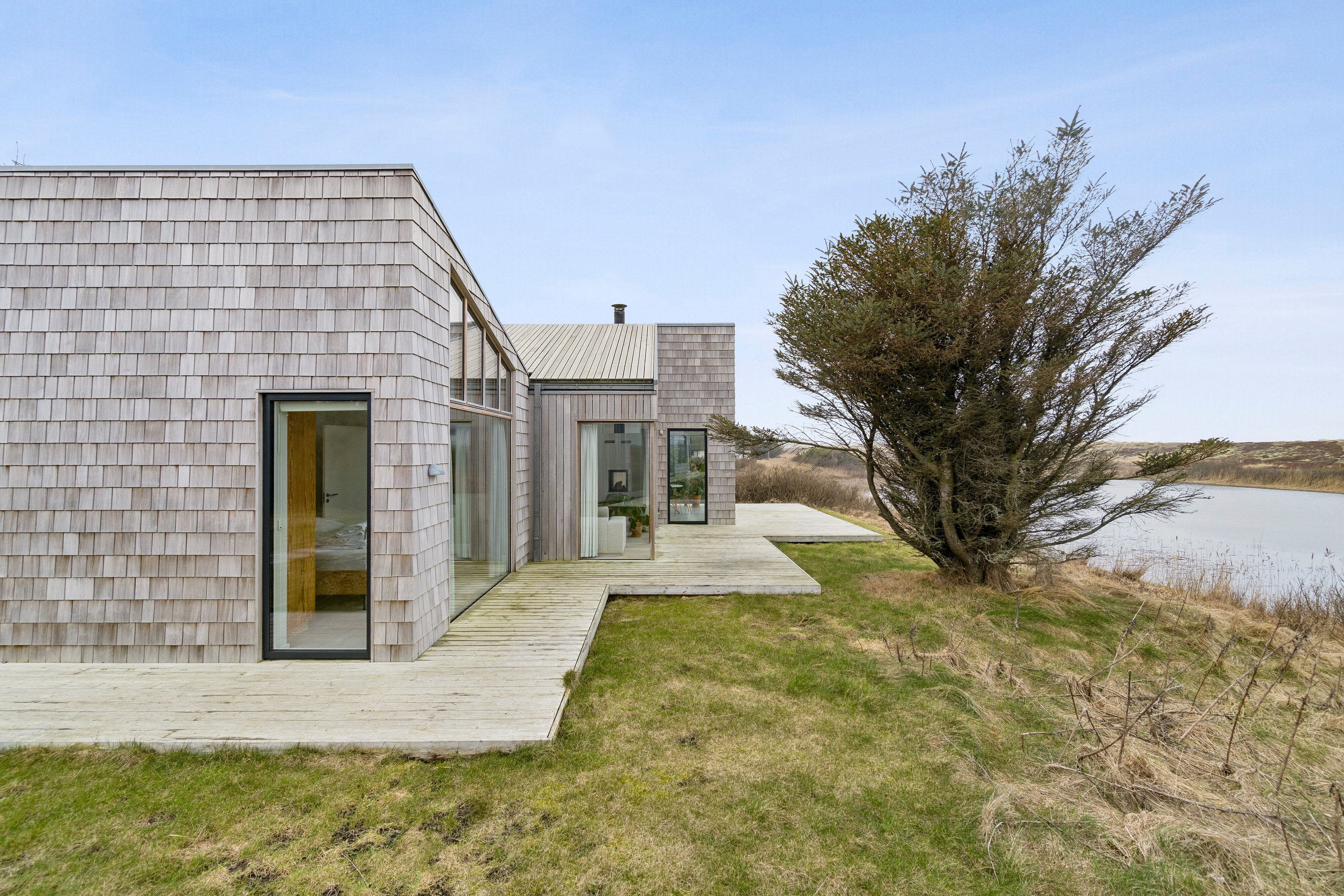 Fremhævet set fra haven billede i fuldskærmstilstand. Billede af Mågevej 35, Agger, 7770 Vestervig