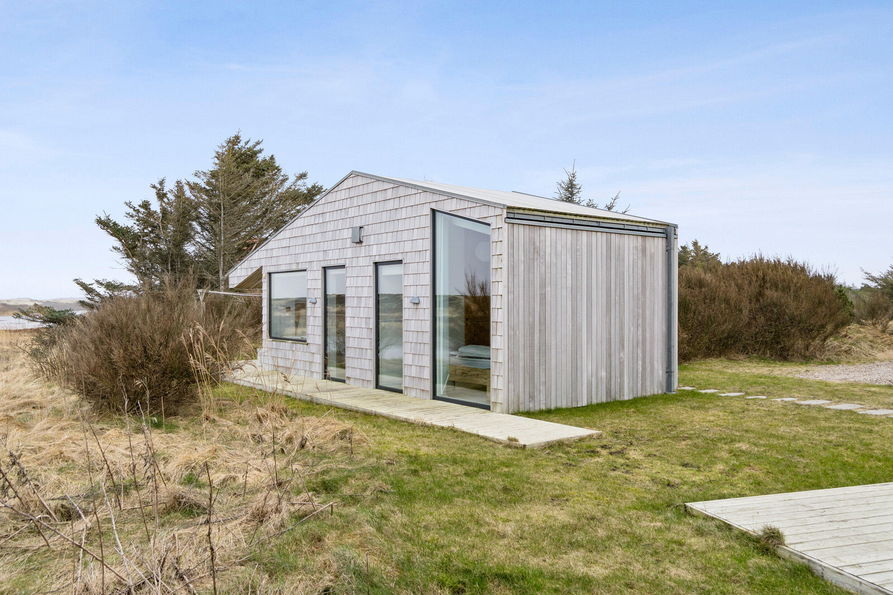 Fremhævet set fra haven billede i fuldskærmstilstand. Billede af Mågevej 35, Agger, 7770 Vestervig