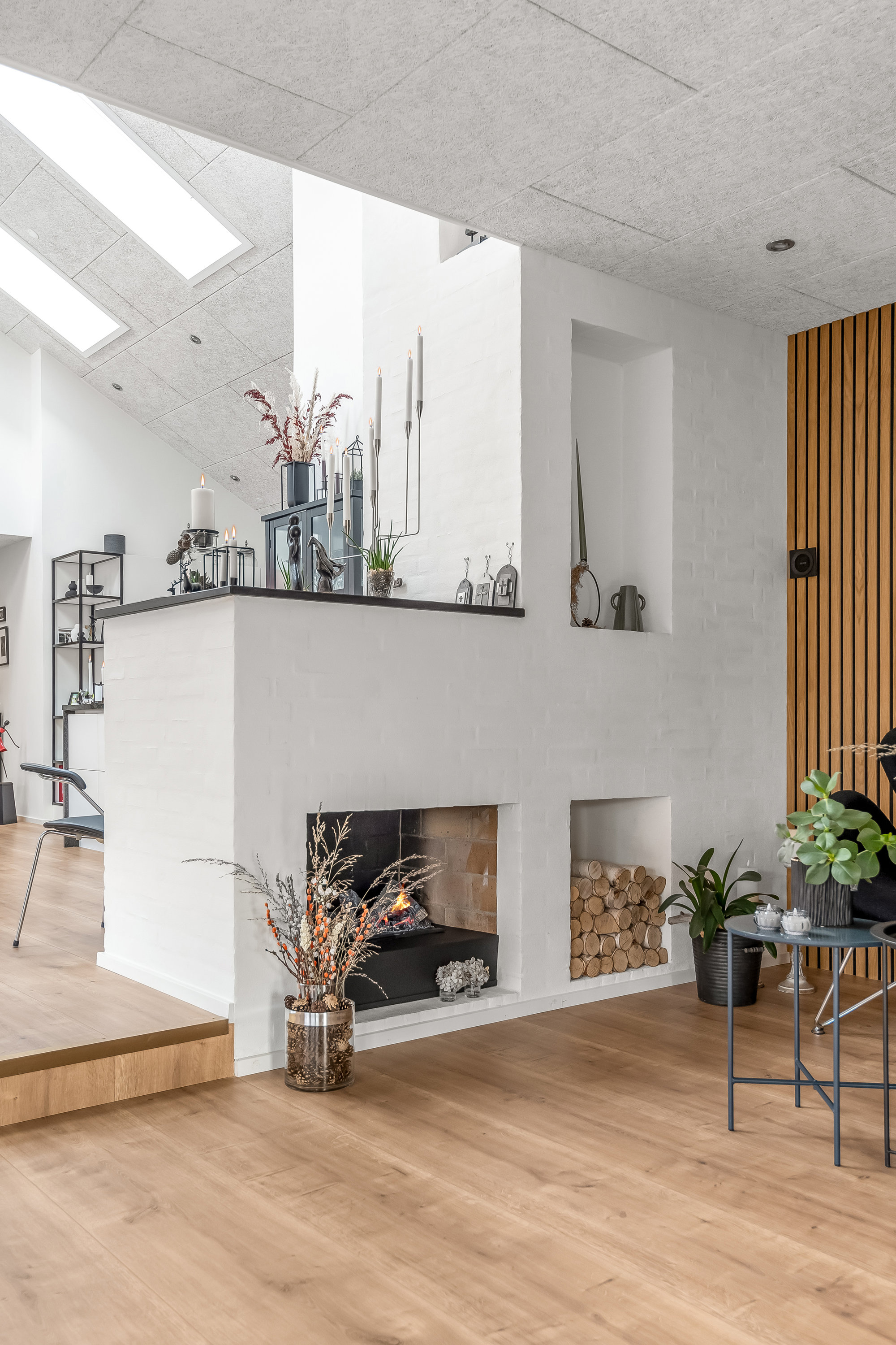 Fremhævet stue billede i fuldskærmstilstand. Billede af Porsevej 14, 7500 Holstebro