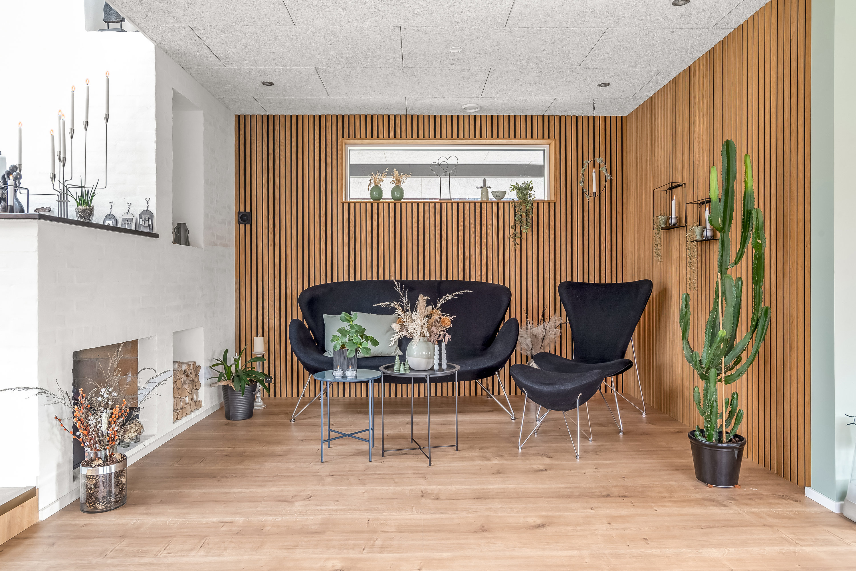 Fremhævet stue billede i fuldskærmstilstand. Billede af Porsevej 14, 7500 Holstebro