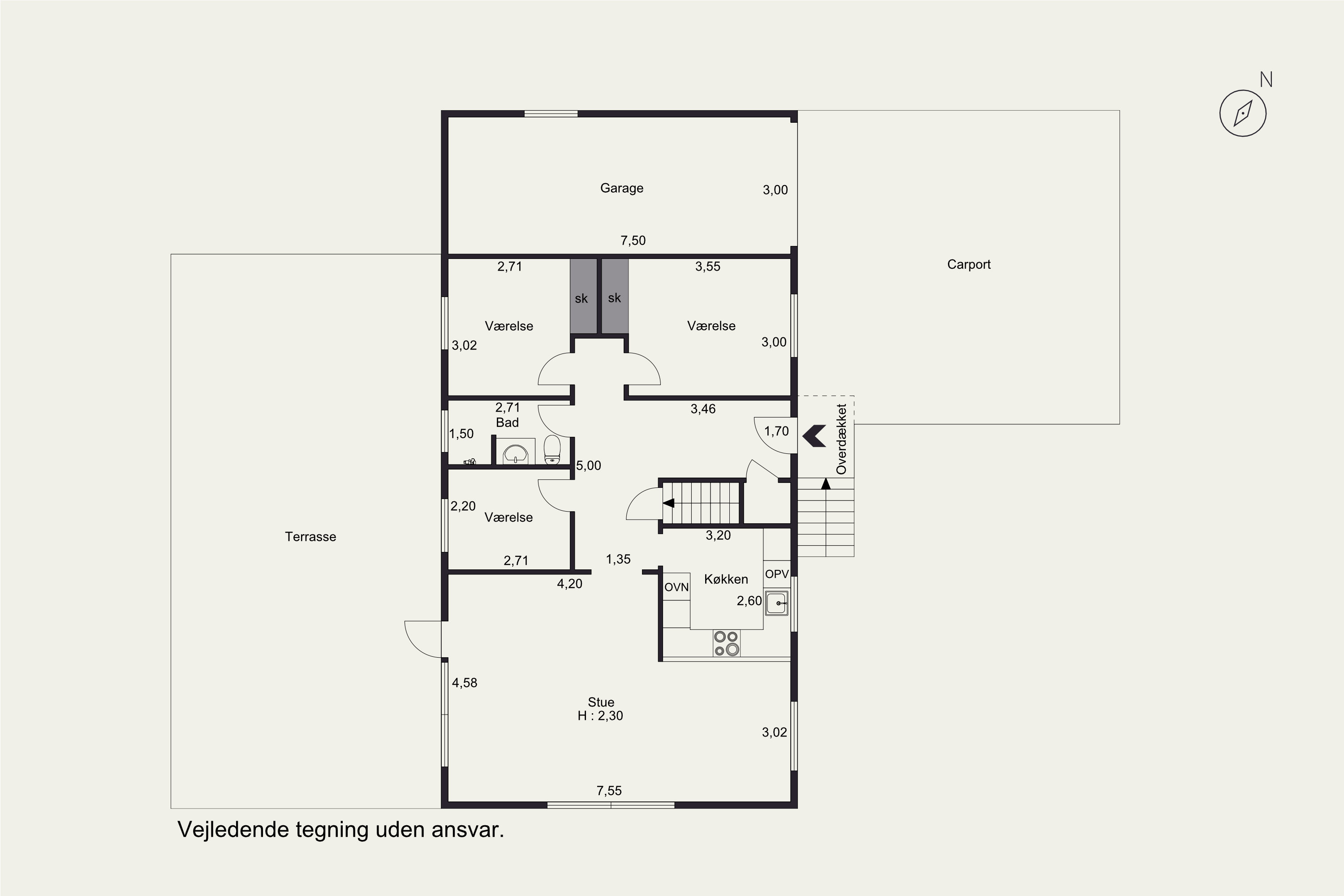 Plantegninger billede af Brorsonsvej 27, 6000 Kolding